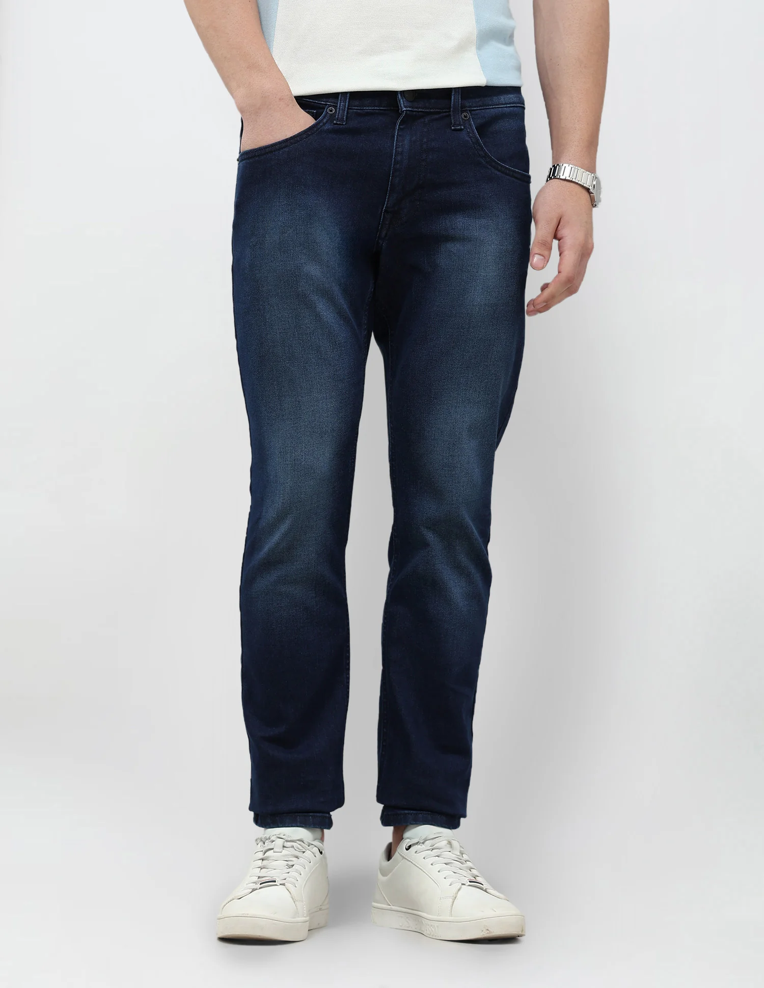 Brandon Slim Tapered Fit Stone Washed Jeans