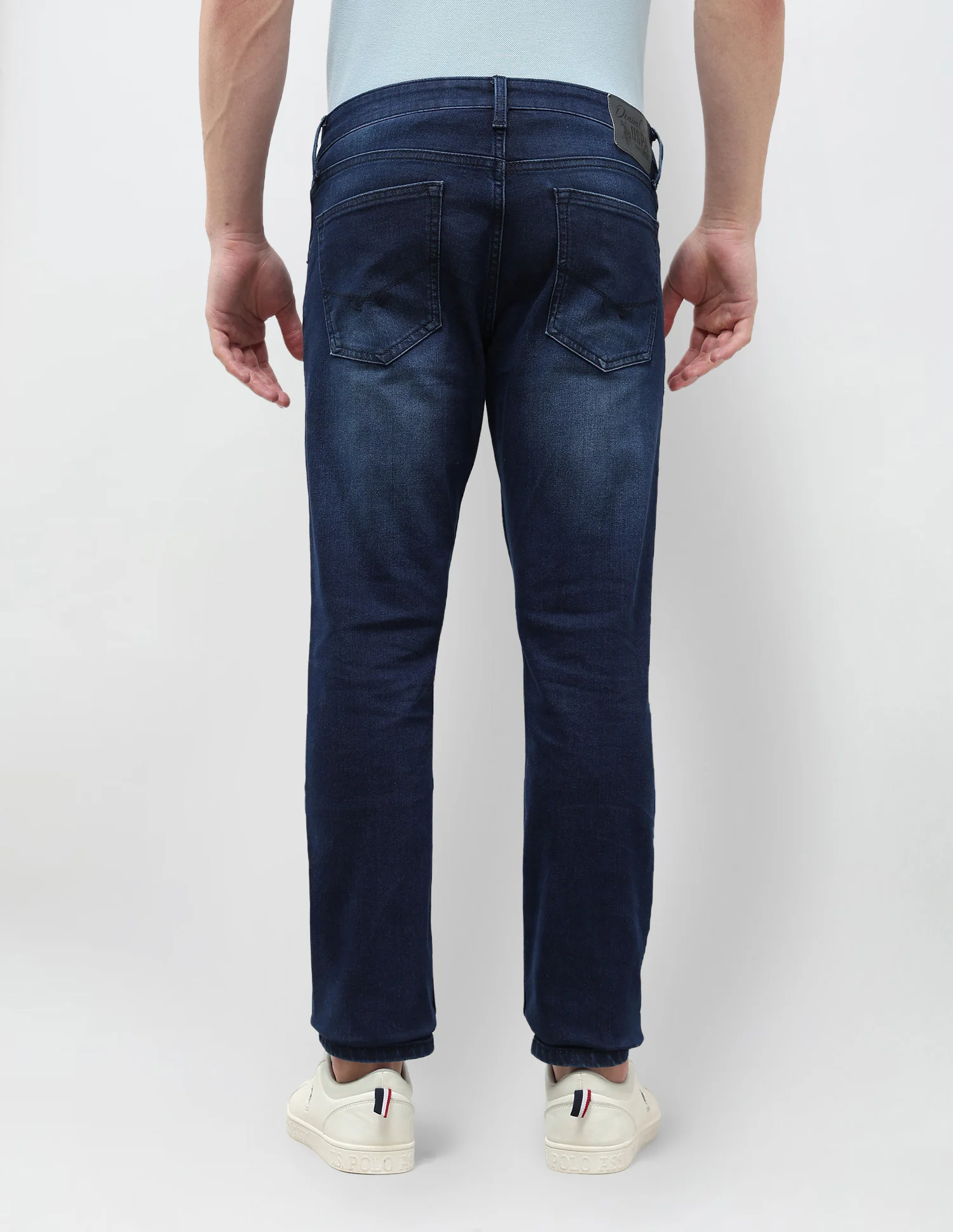 Brandon Slim Tapered Fit Stone Washed Jeans - Image 5