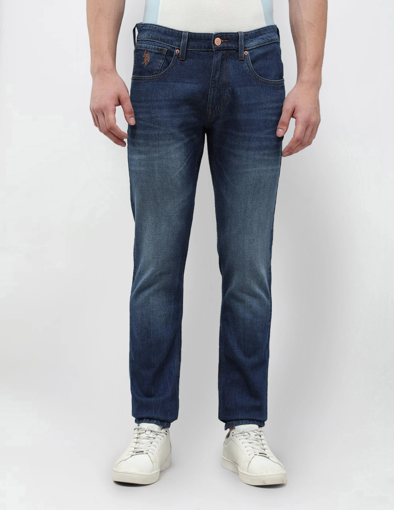 Brandon Slim Tapered Fit Whiskered Jeans - Image 6