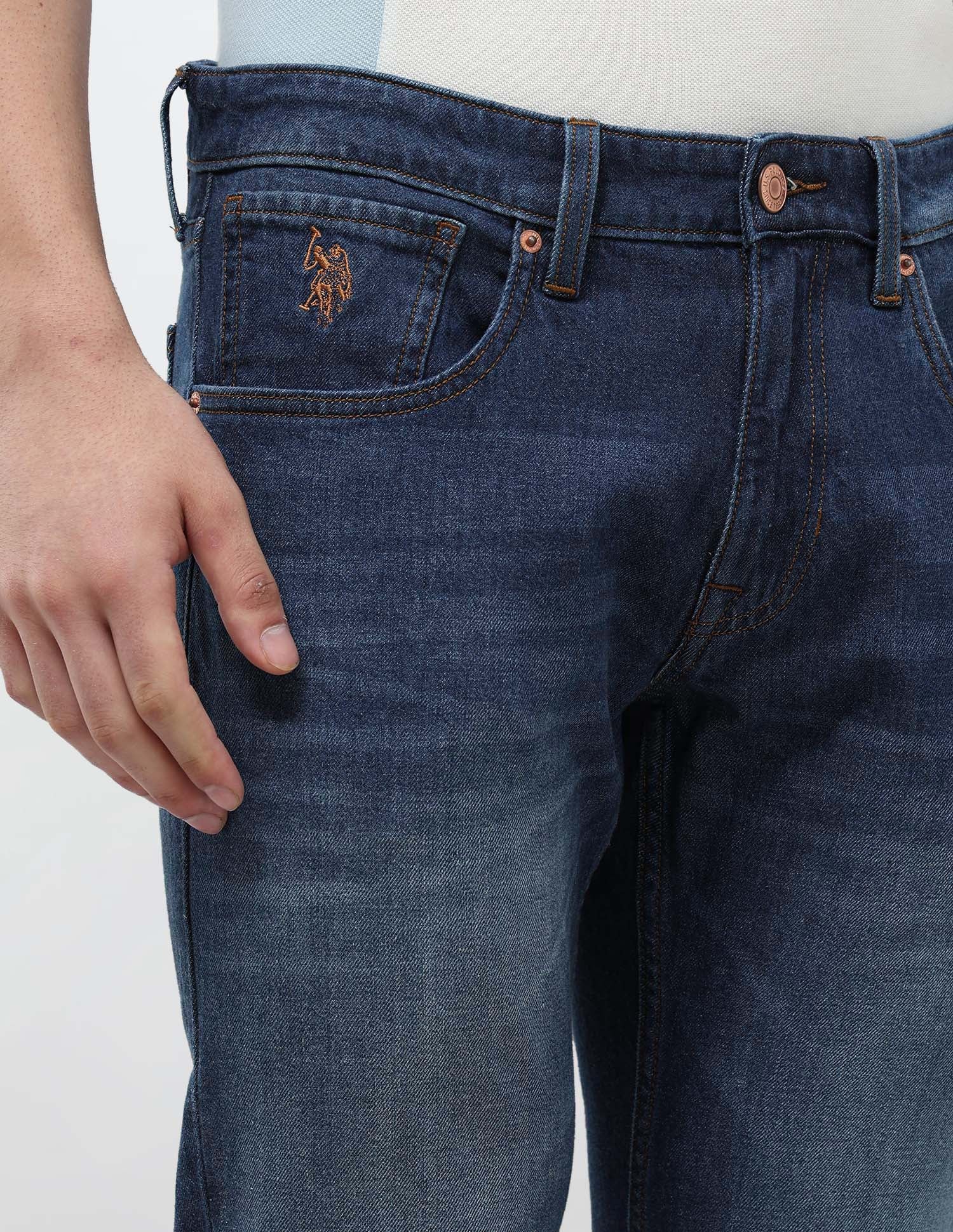 Brandon Slim Tapered Fit Whiskered Jeans - Image 7