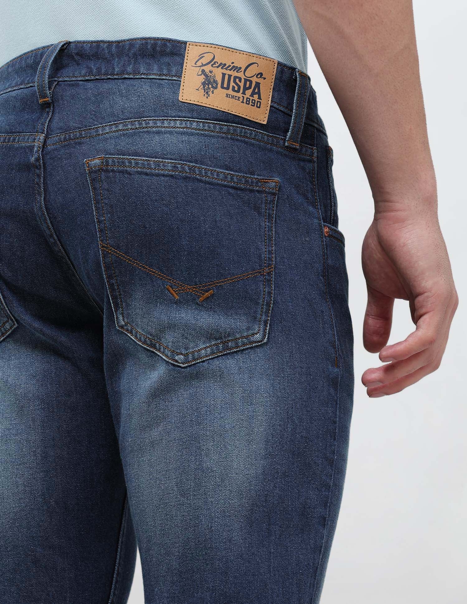 Brandon Slim Tapered Fit Whiskered Jeans - Image 8