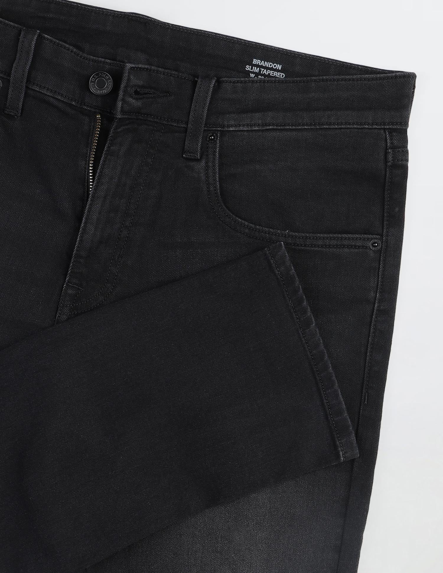 Brandon Slim Tapered Fit Whiskered Jeans - Image 2