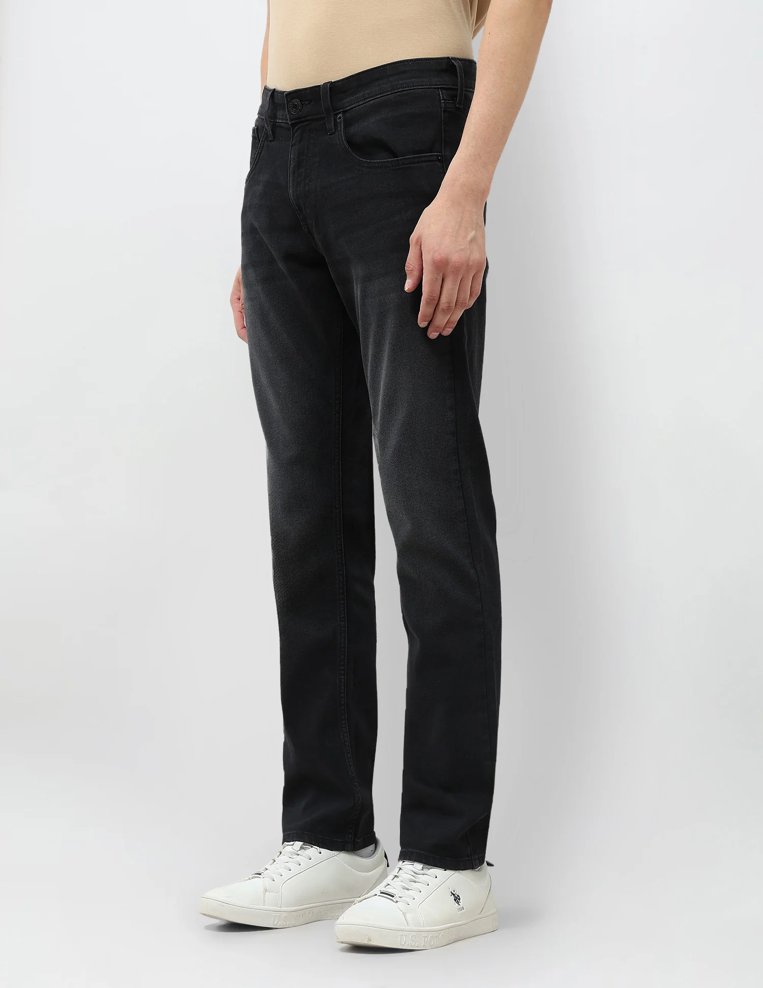 Brandon Slim Tapered Fit Whiskered Jeans - Image 4