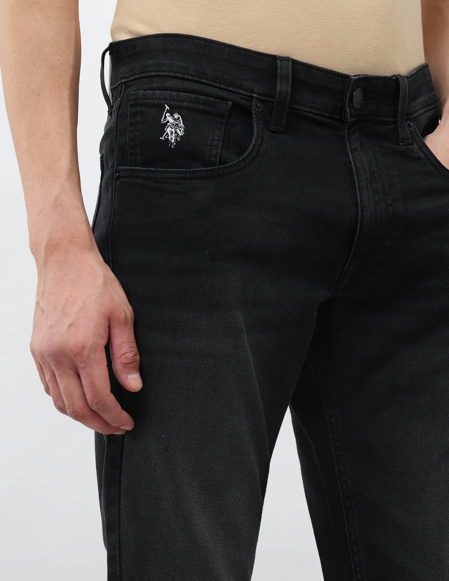 Brandon Slim Tapered Fit Whiskered Jeans - Image 7