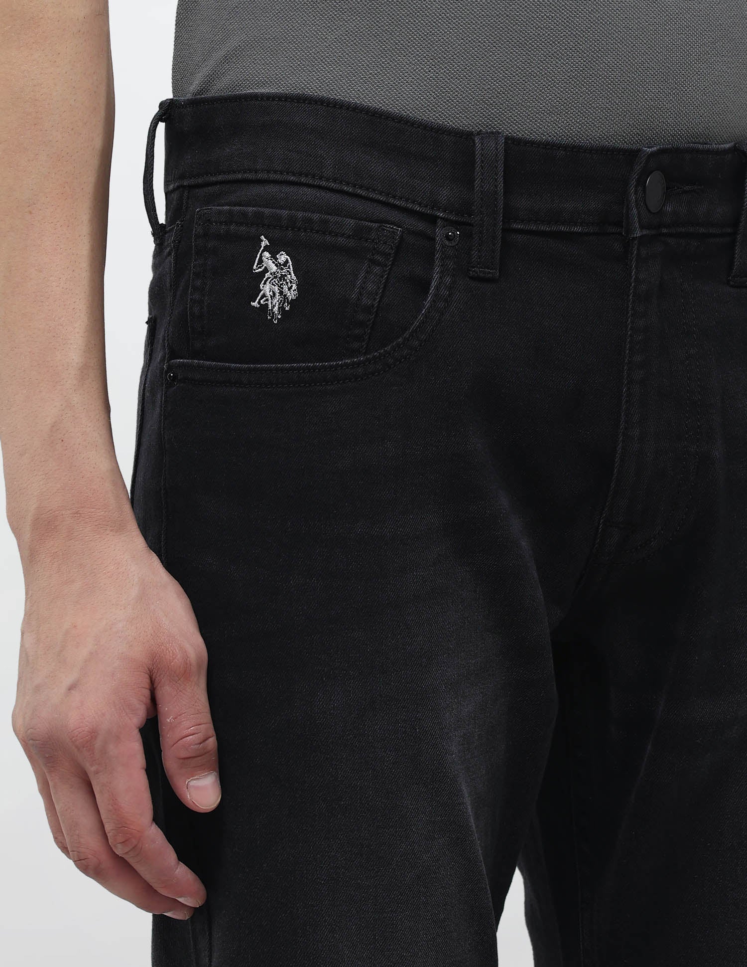 Brandon Slim Tapered Fit Whiskered Jeans - Image 7