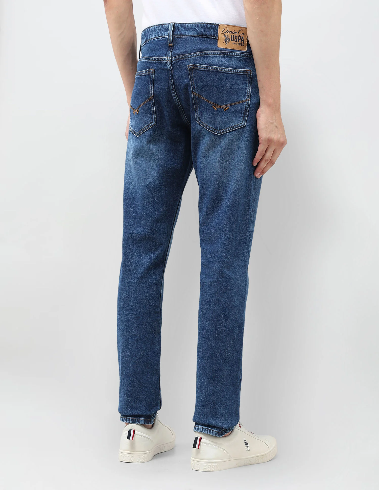 Brandon Slim Tapered Fit Whiskered Jeans - Image 5