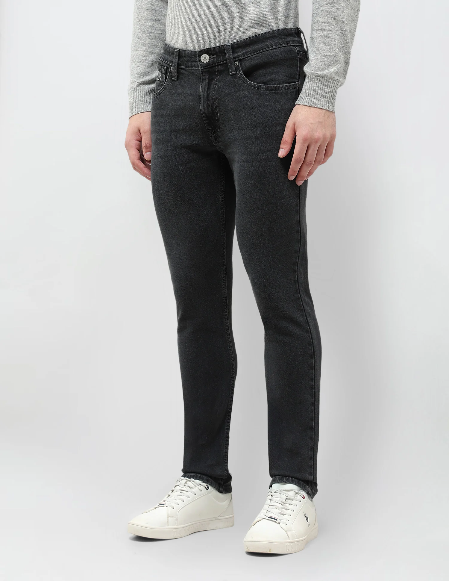 Brandon Slim Tapered Fit Whiskered Jeans - Image 4