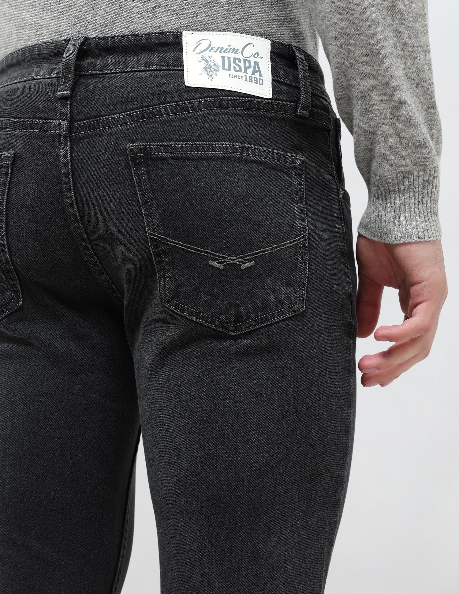 Brandon Slim Tapered Fit Whiskered Jeans - Image 8