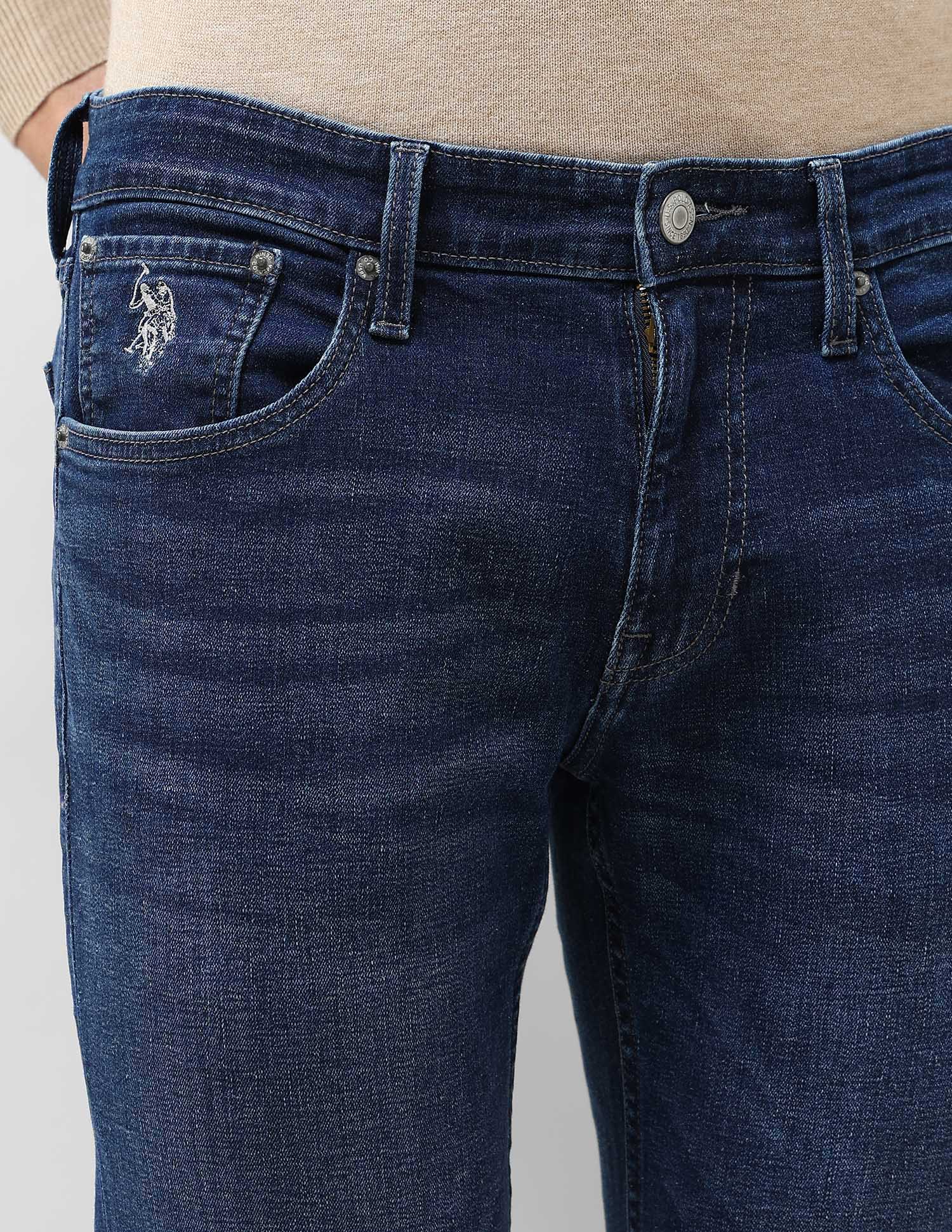 Brandon Slim Tapered Fit Whiskered Jeans - Image 7