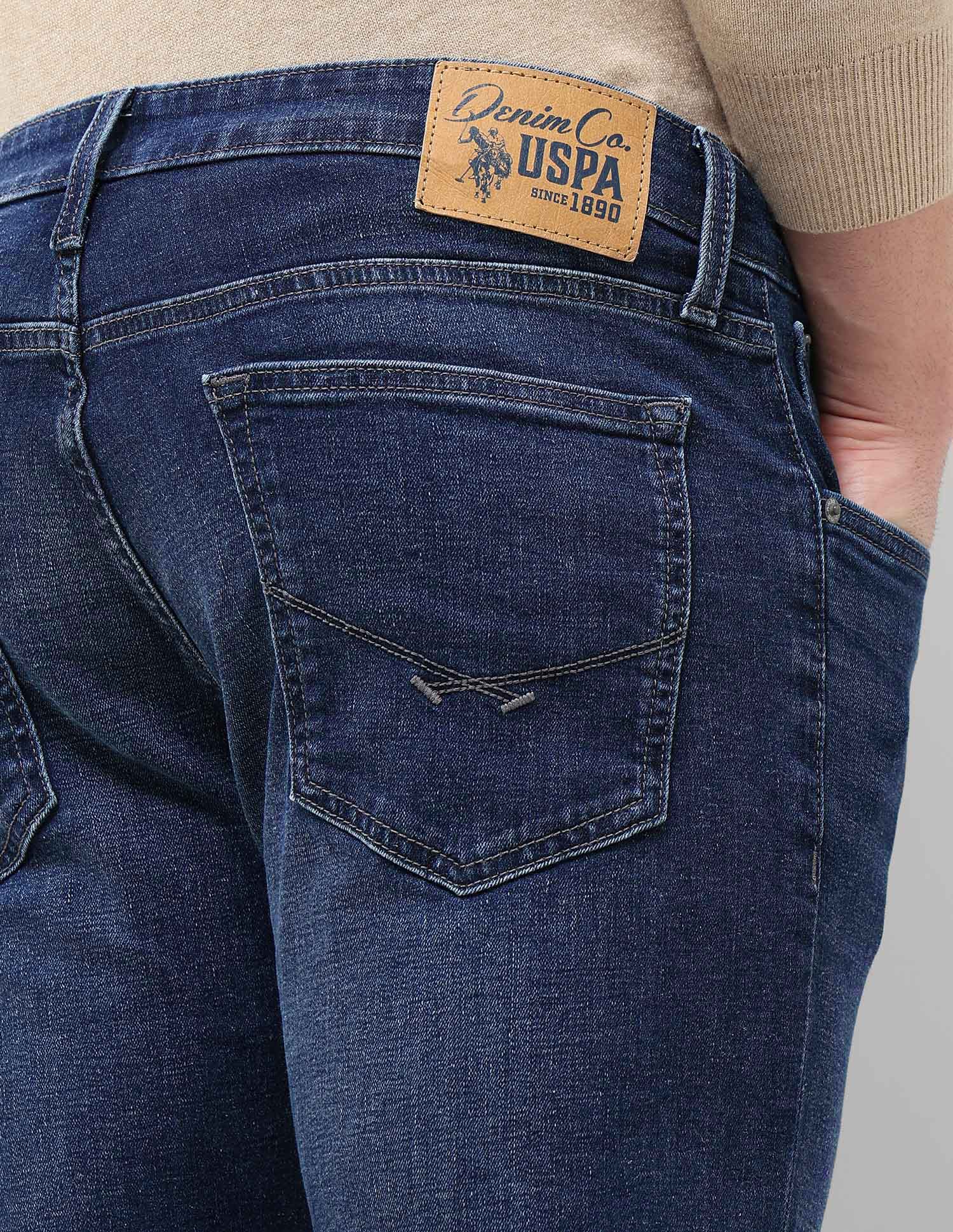 Brandon Slim Tapered Fit Whiskered Jeans - Image 8