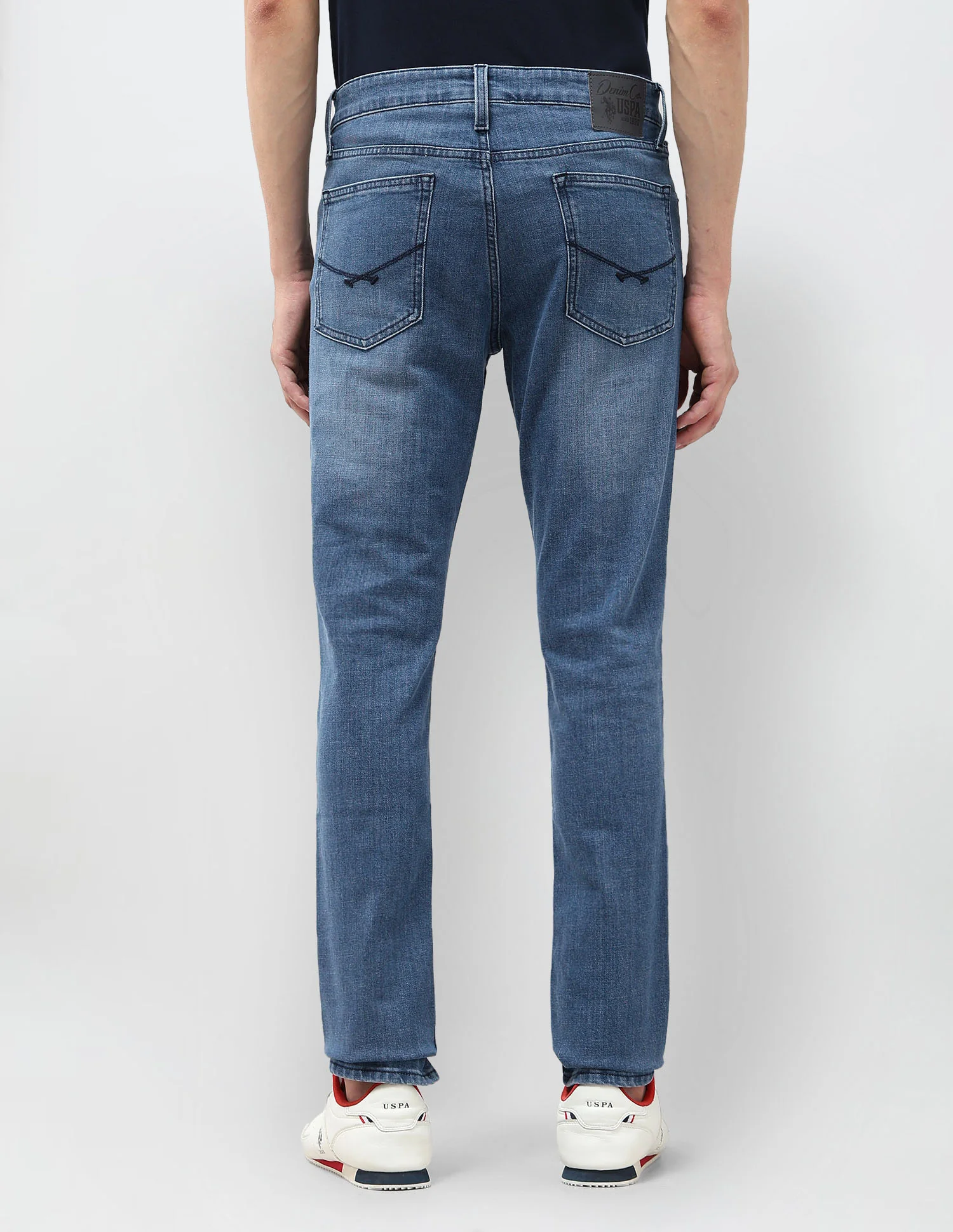 Brandon Slim Tapered Fit Whiskered Jeans - Image 5