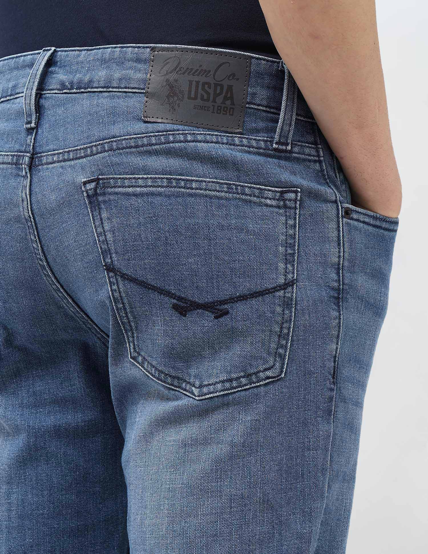 Brandon Slim Tapered Fit Whiskered Jeans - Image 8