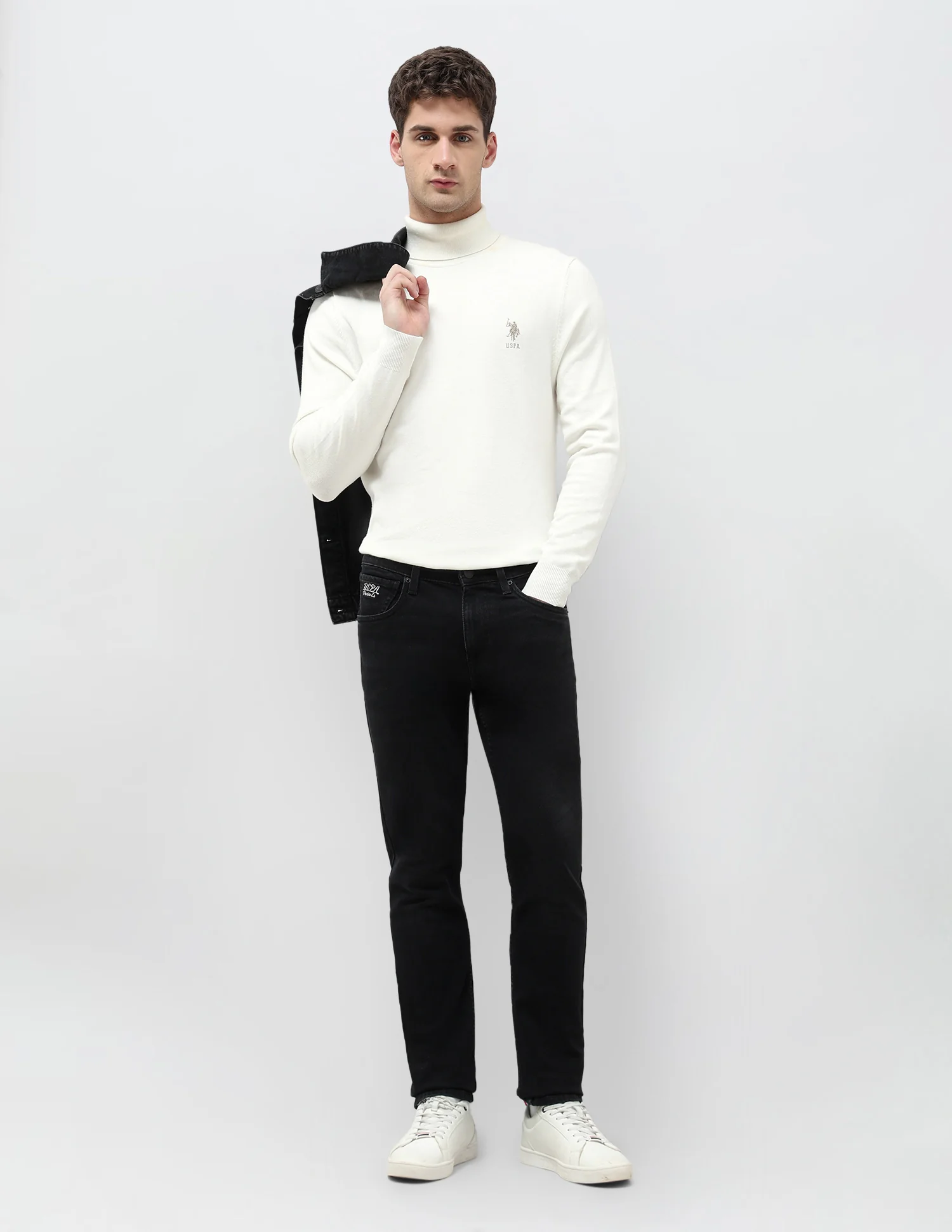 Brandon Slim Tapered Fit Whiskered Jeans - Image 3