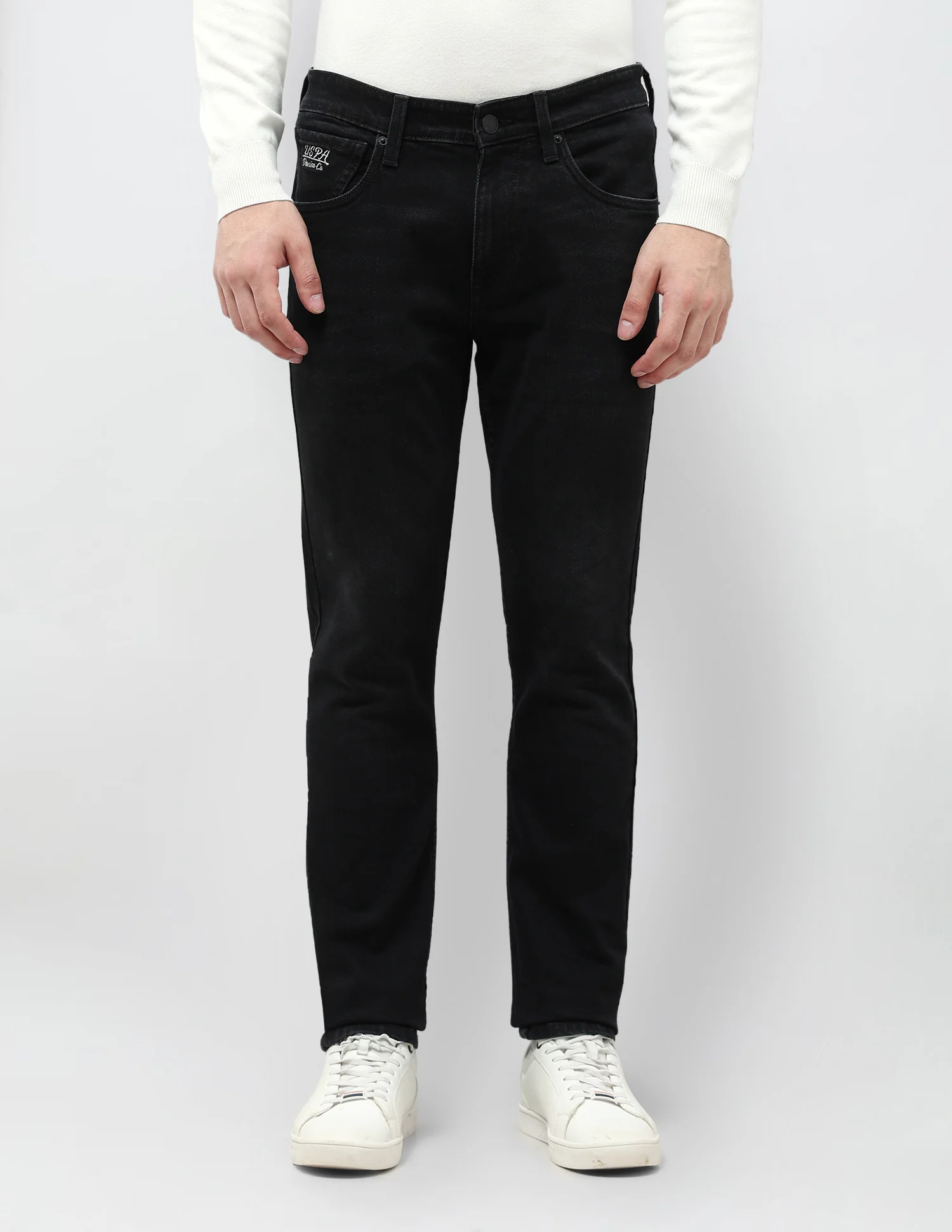 Brandon Slim Tapered Fit Whiskered Jeans - Image 6