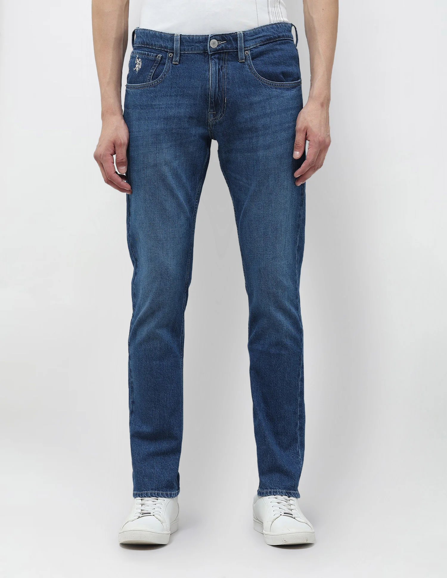 Brandon Slim Tapered Fit Whiskered Jeans - Image 6