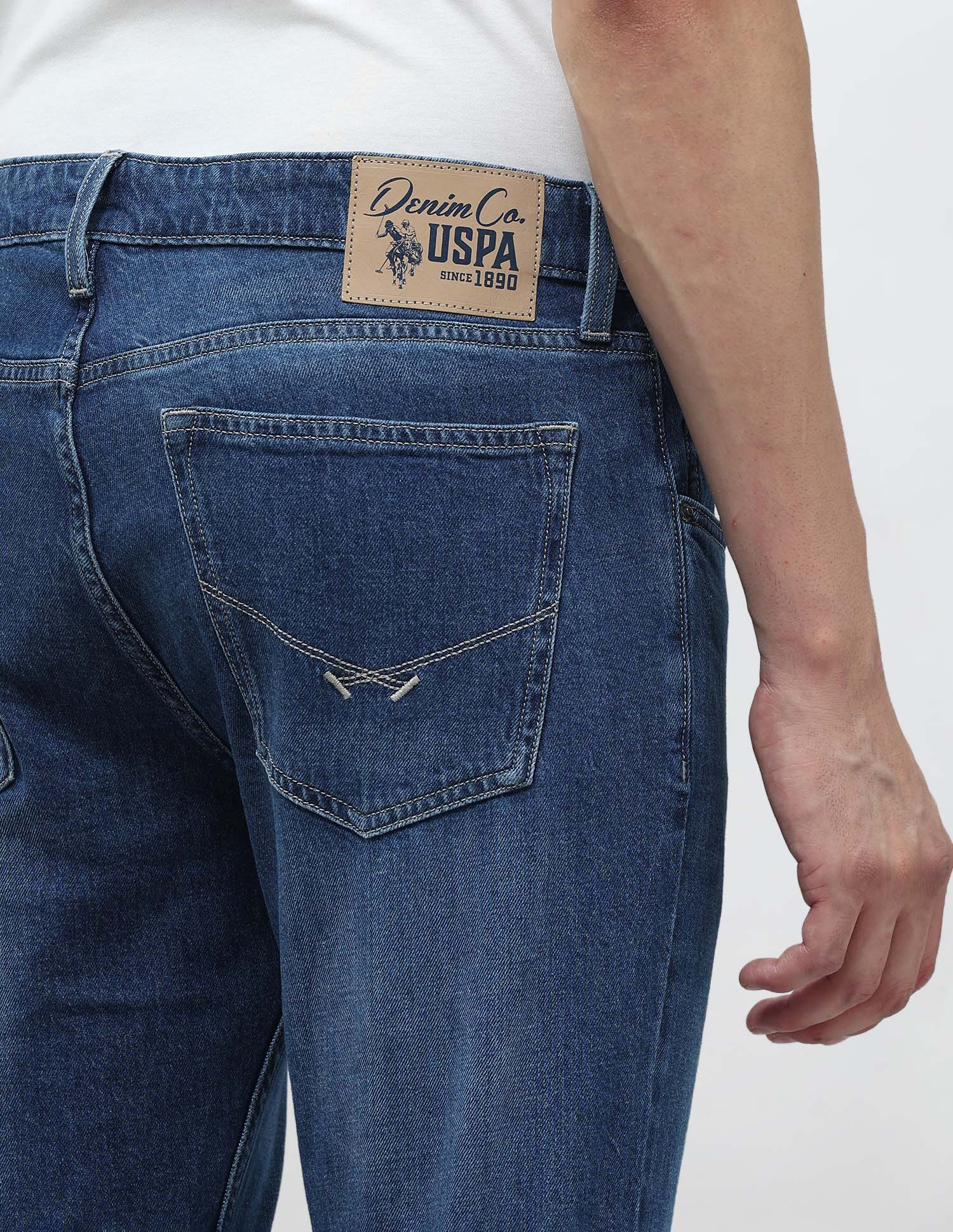 Brandon Slim Tapered Fit Whiskered Jeans - Image 8