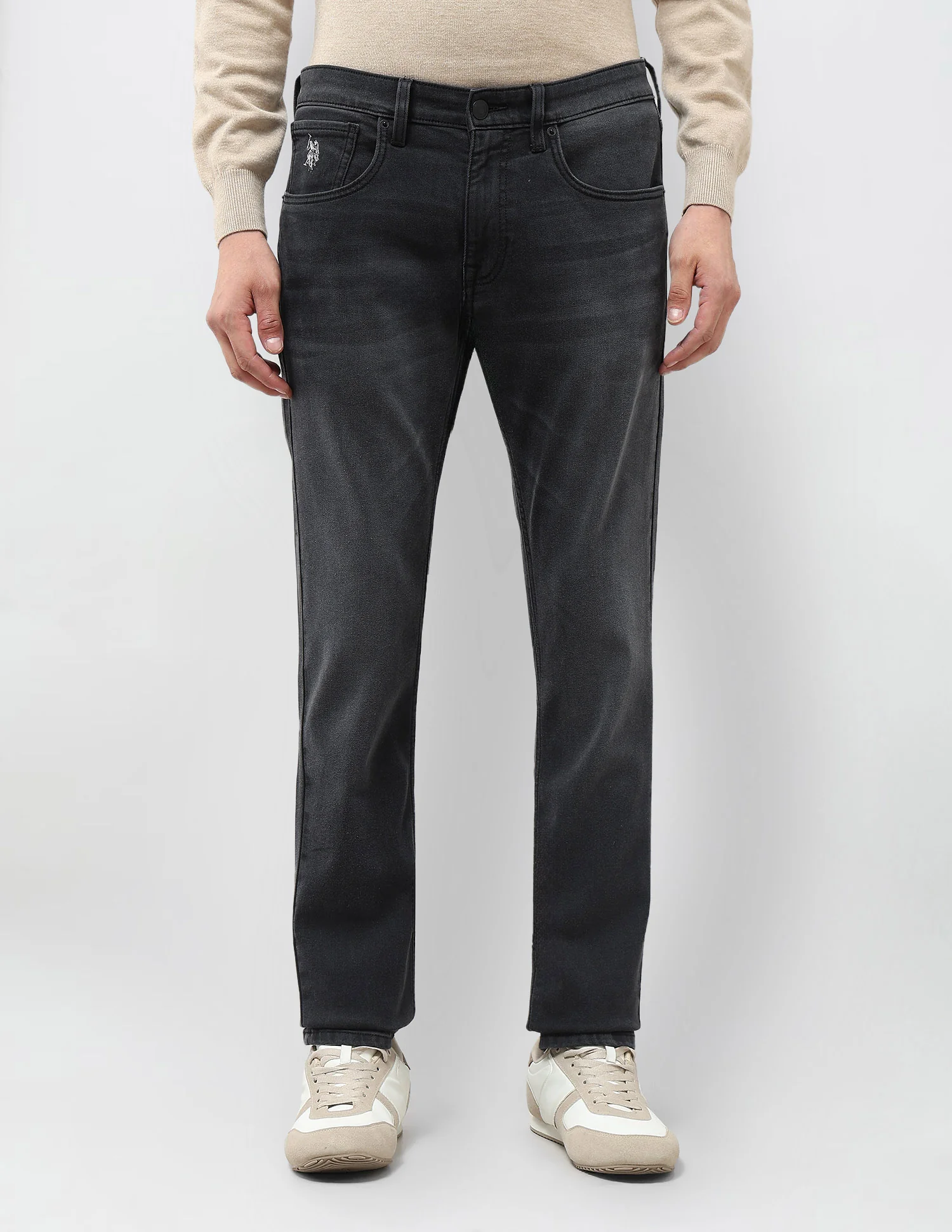 Brandon Slim Tapered Fit Whiskered Jeans - Image 6