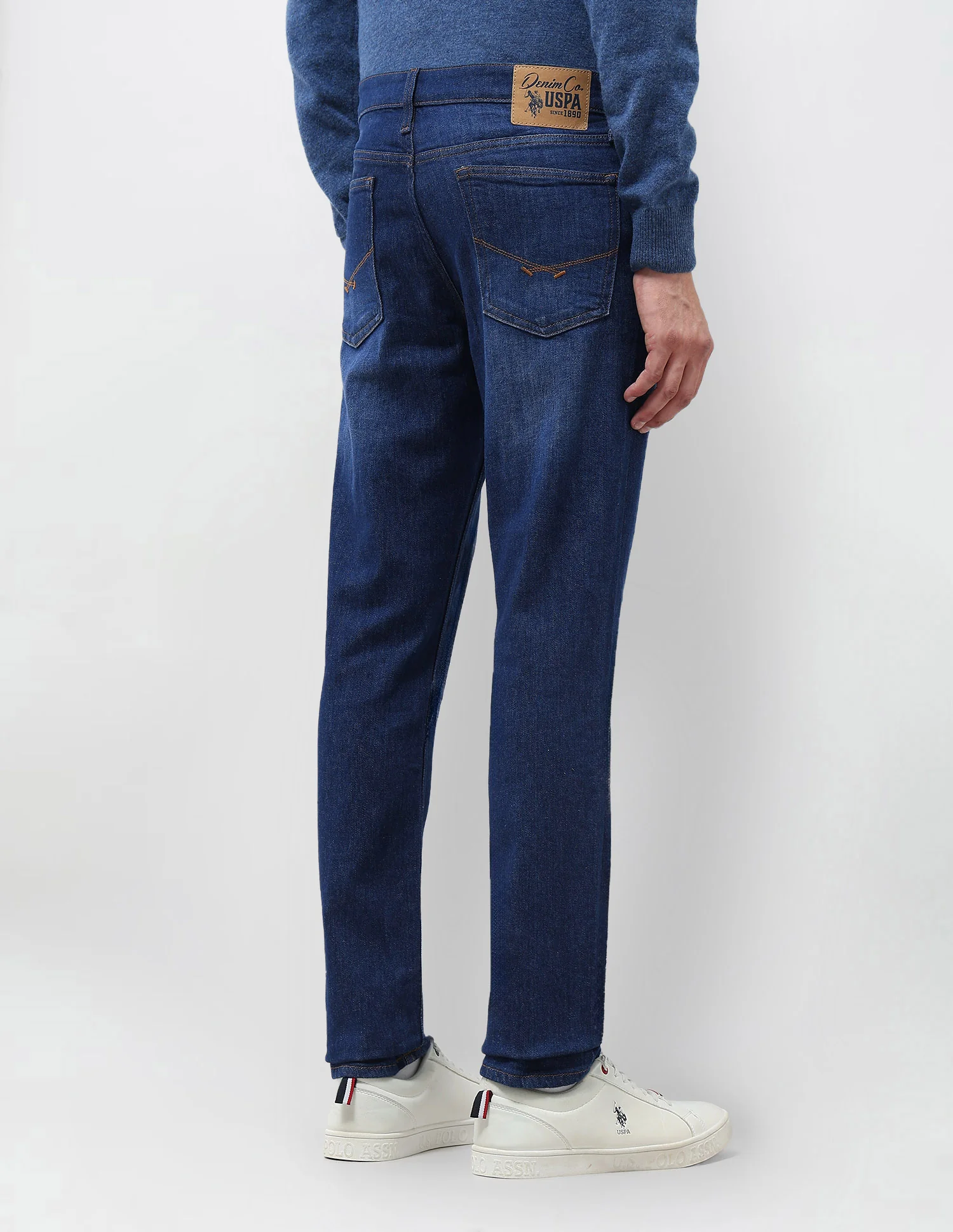 Brandon Slim Tapered Fit Whiskered Jeans - Image 5
