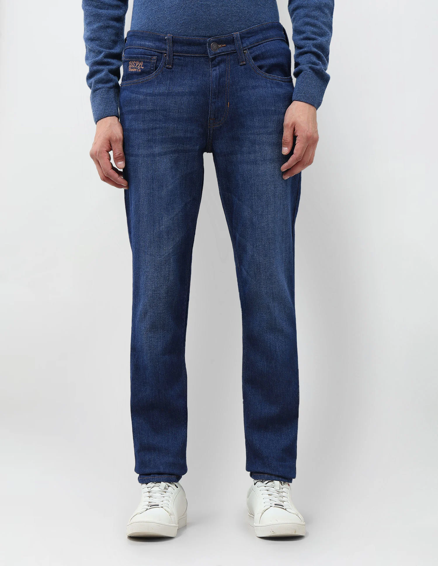 Brandon Slim Tapered Fit Whiskered Jeans - Image 6