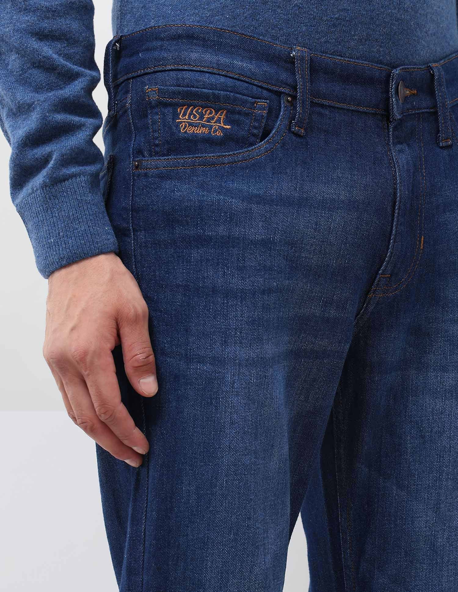 Brandon Slim Tapered Fit Whiskered Jeans - Image 7