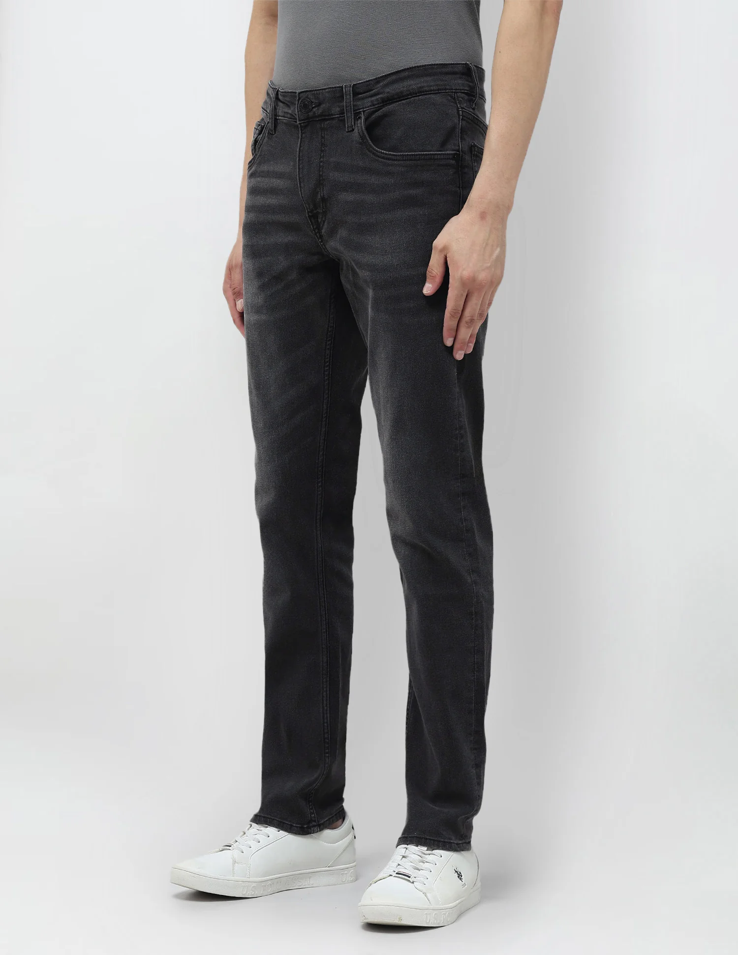 Brandon Slim Tapered Fit Whiskered Jeans - Image 4