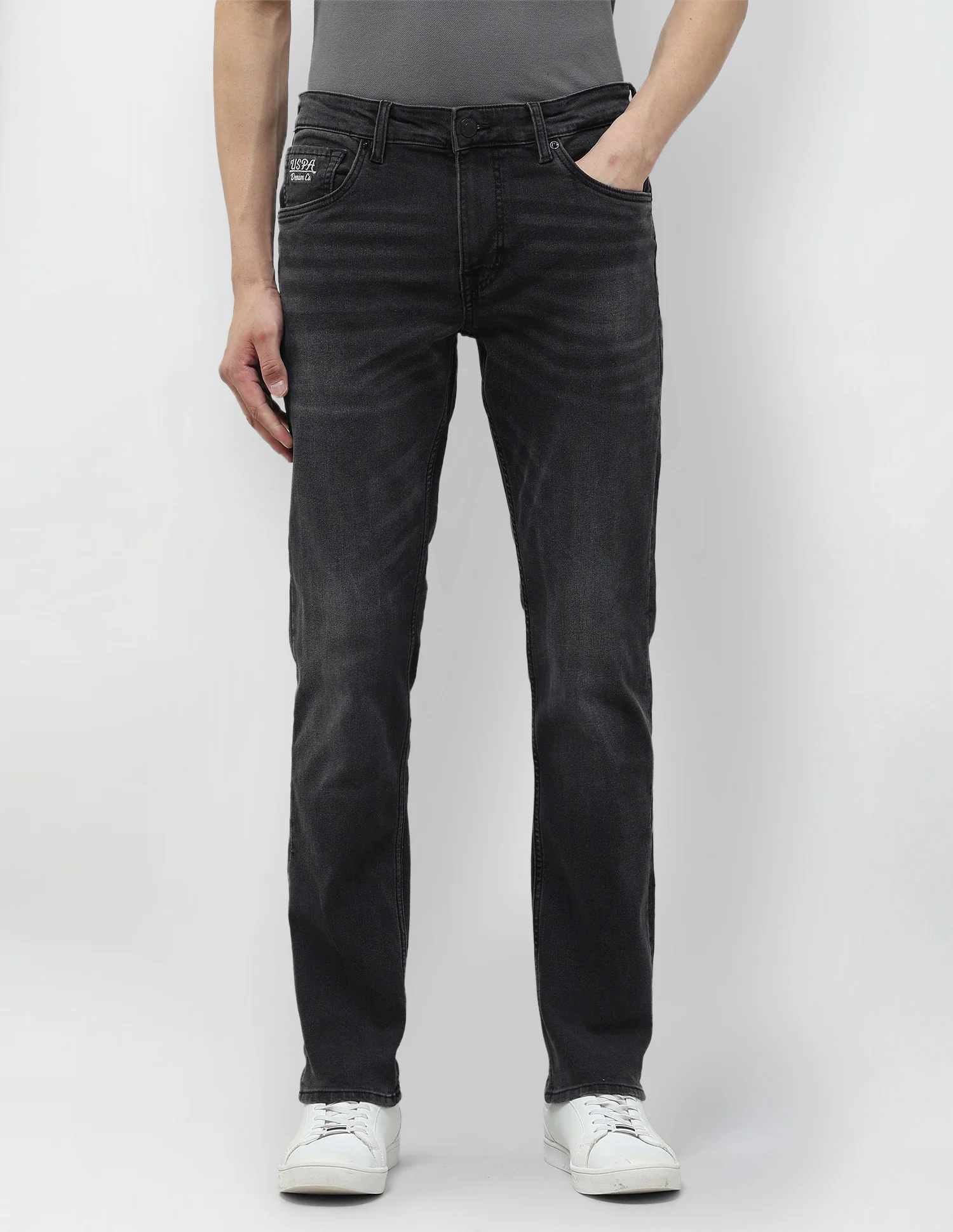 Brandon Slim Tapered Fit Whiskered Jeans - Image 6