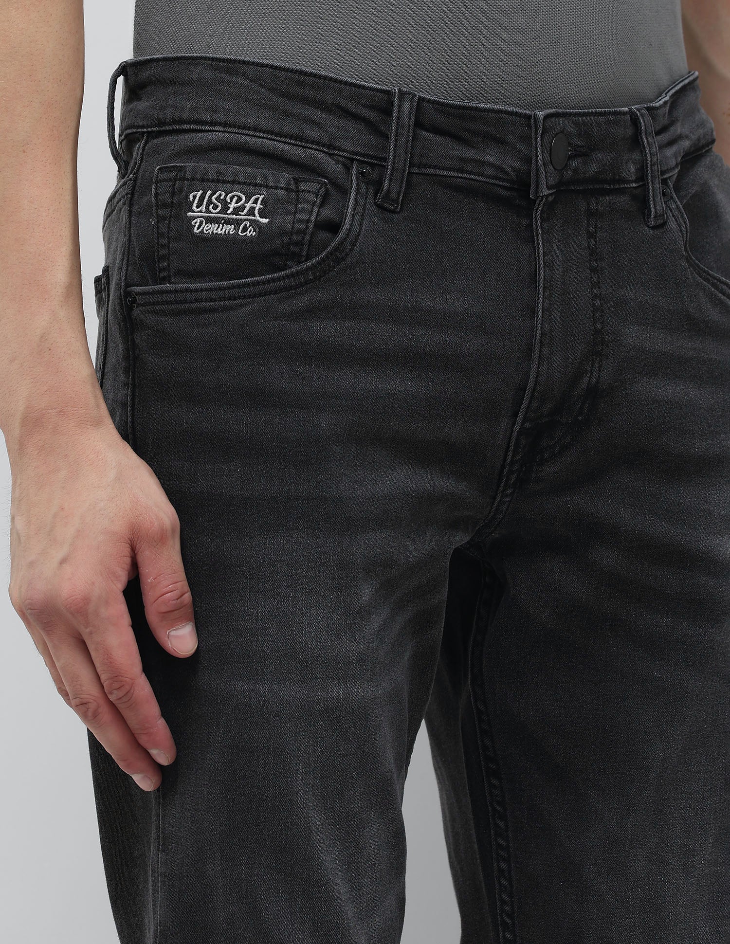 Brandon Slim Tapered Fit Whiskered Jeans - Image 7