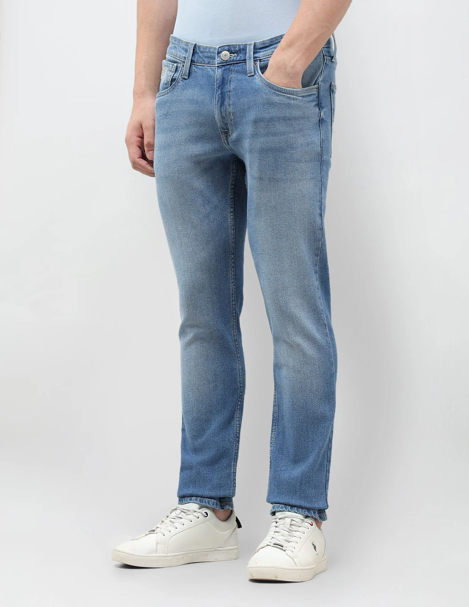Brandon Slim Tapered Fit Whiskered Jeans - Image 4