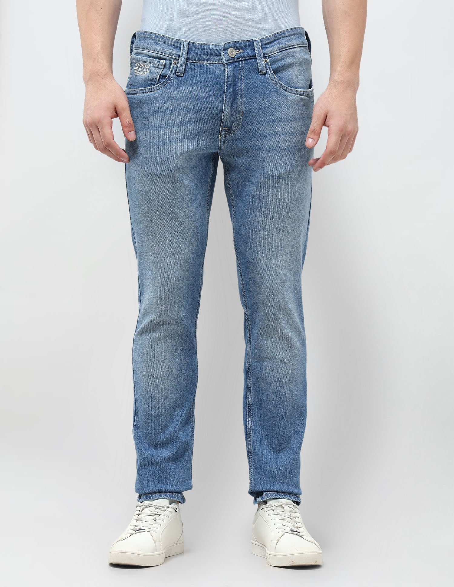 Brandon Slim Tapered Fit Whiskered Jeans - Image 6