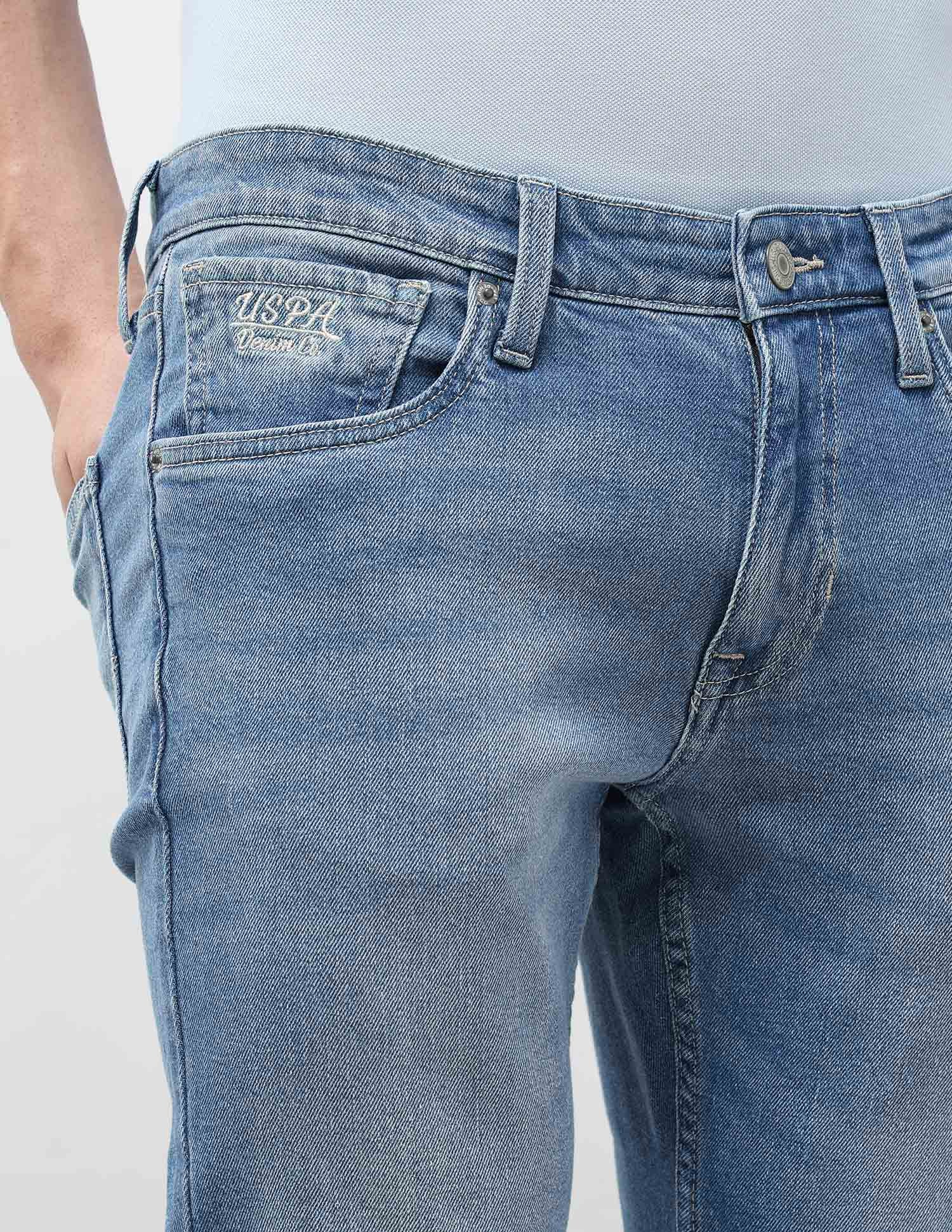 Brandon Slim Tapered Fit Whiskered Jeans - Image 7