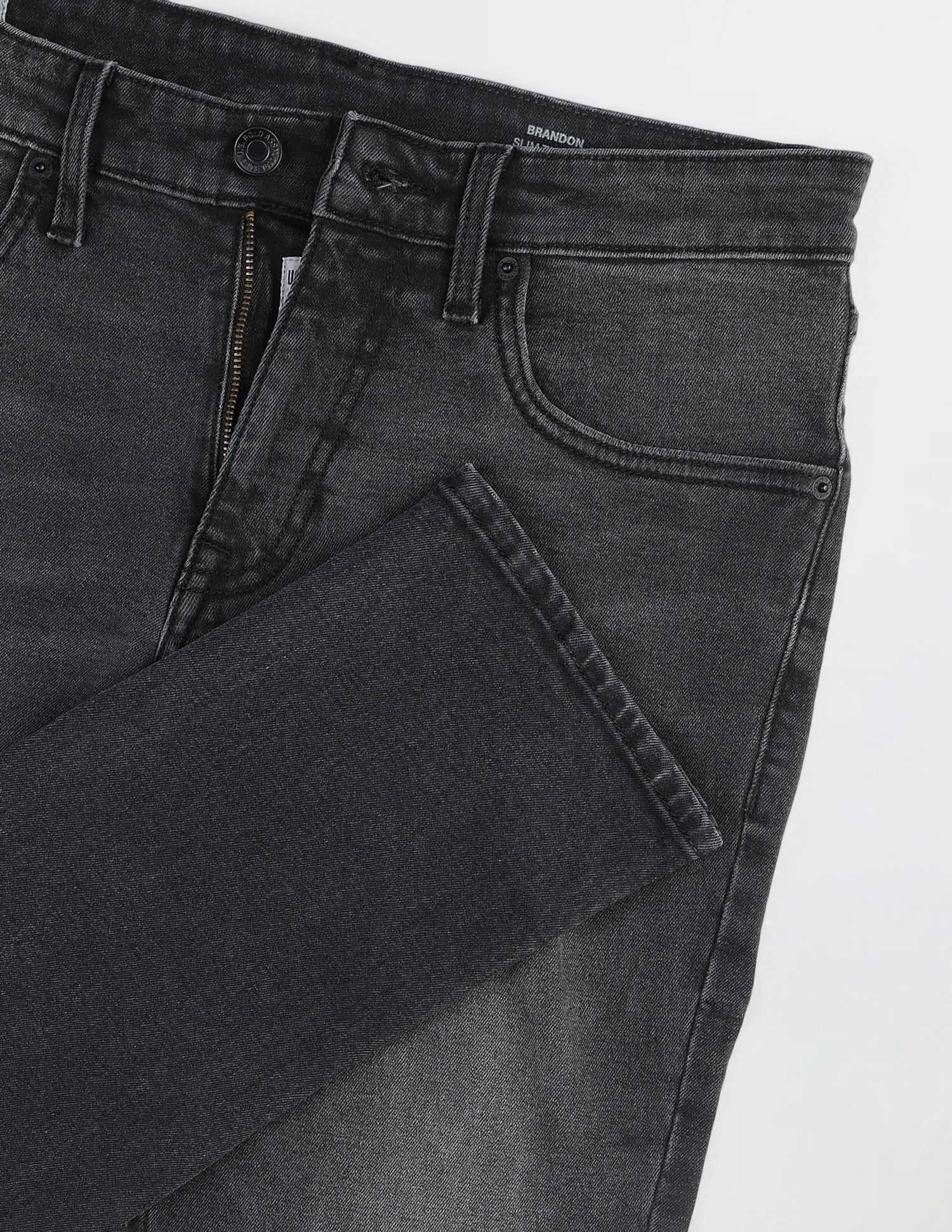 Brandon Slim Tapered Fit Whiskered Jeans - Image 2