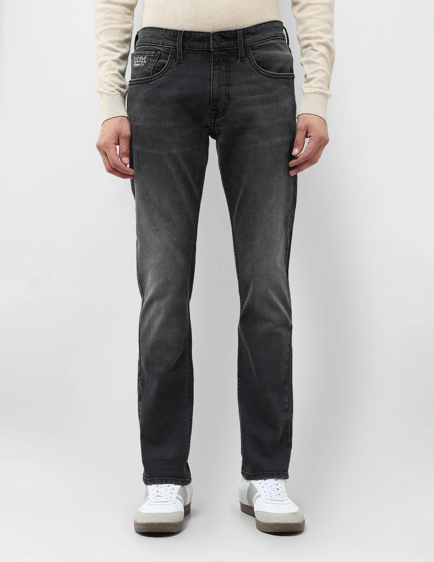 Brandon Slim Tapered Fit Whiskered Jeans - Image 6