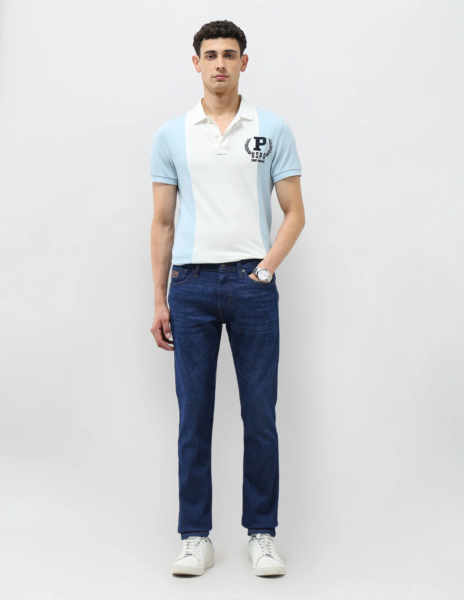 Brandon Slim Tapered Fit Whiskered Jeans - Image 3