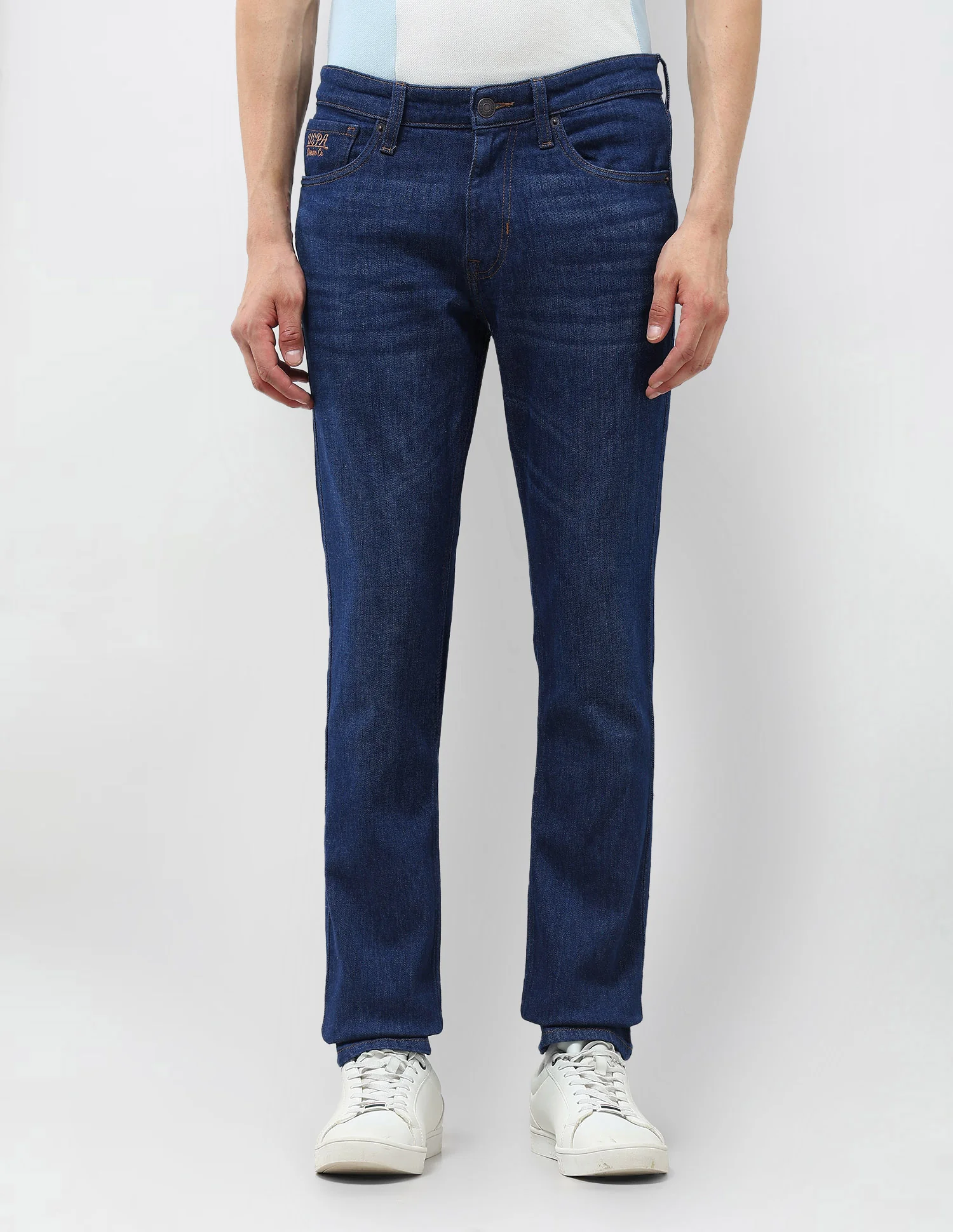 Brandon Slim Tapered Fit Whiskered Jeans - Image 6