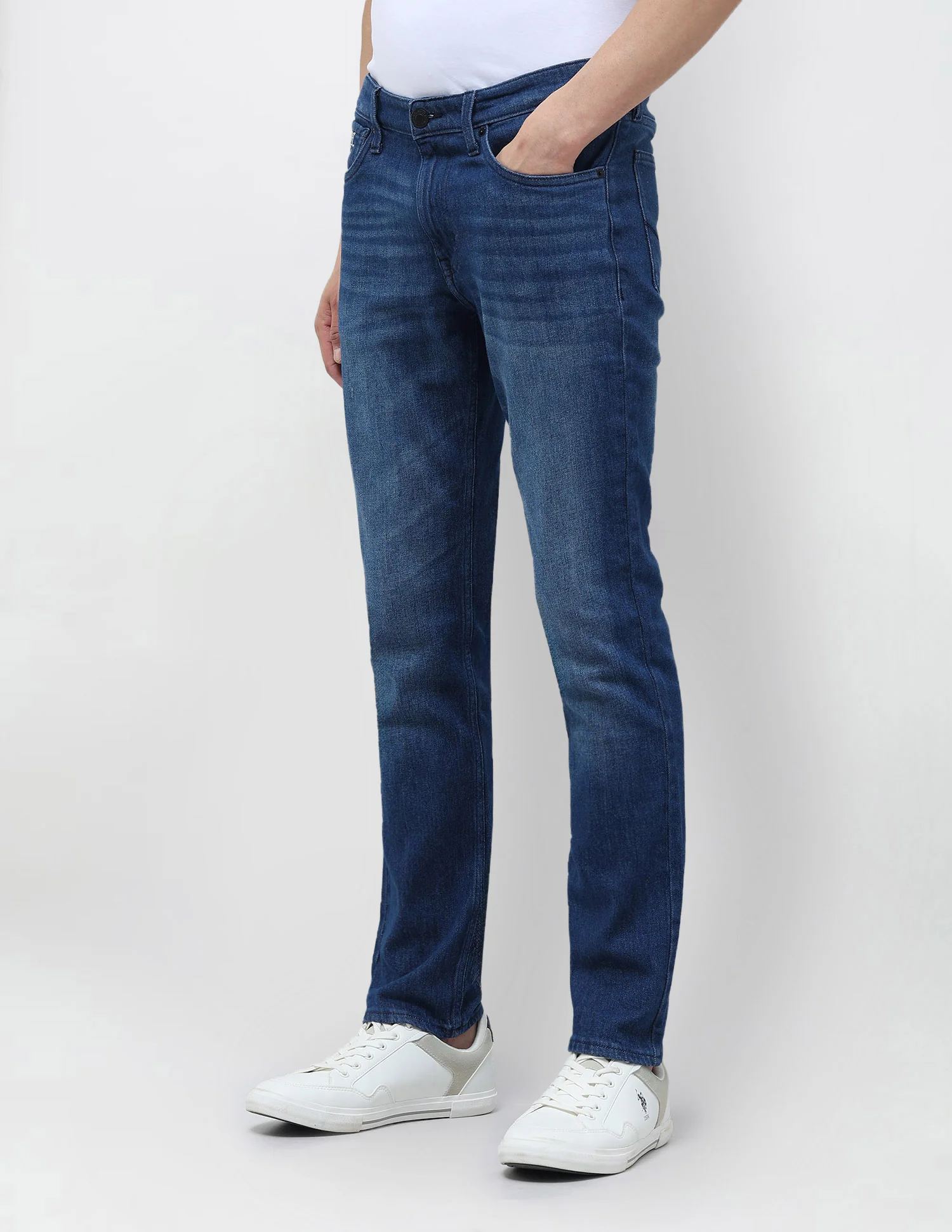 Brandon Slim Tapered Fit Whiskered Jeans - Image 4