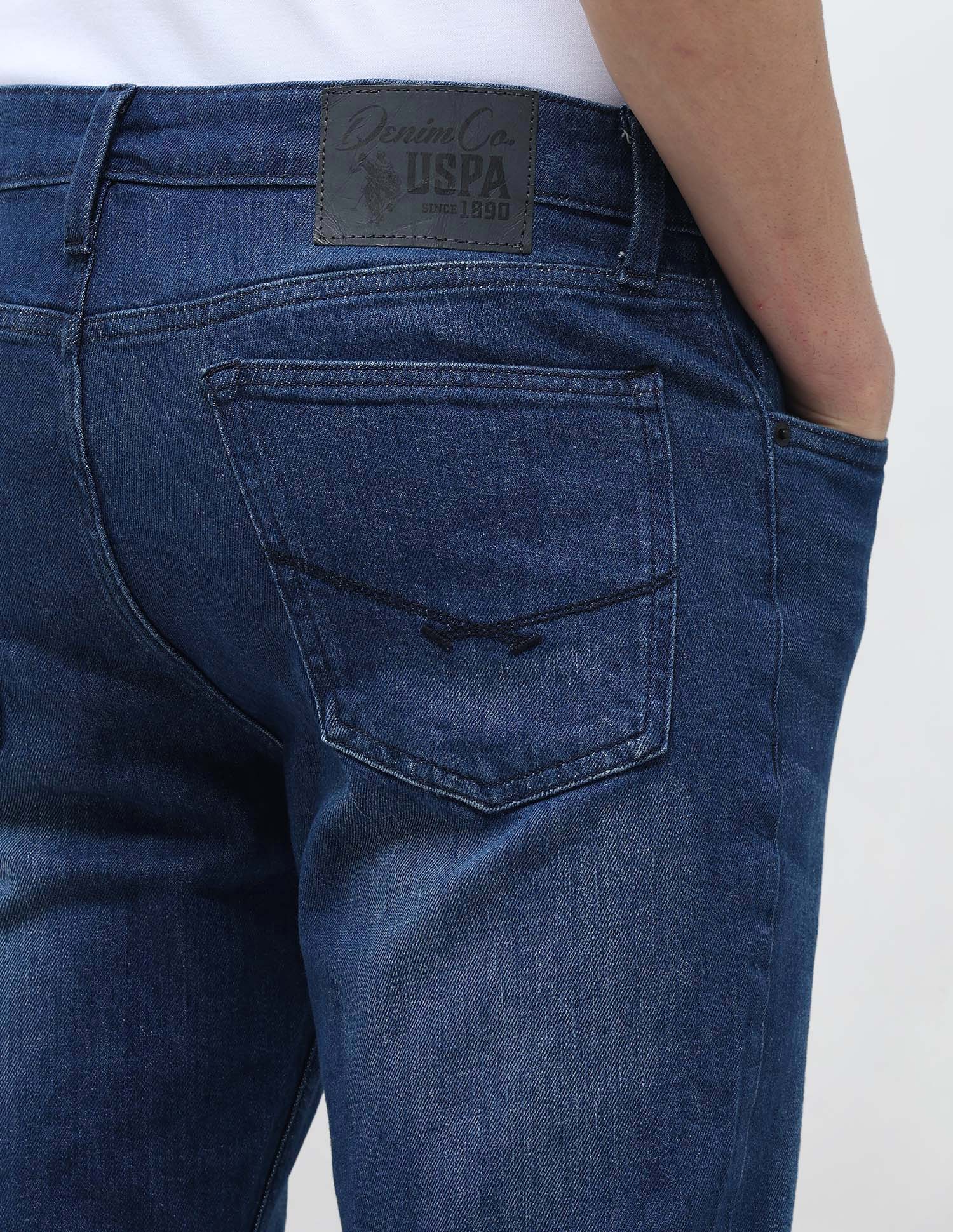 Brandon Slim Tapered Fit Whiskered Jeans - Image 8