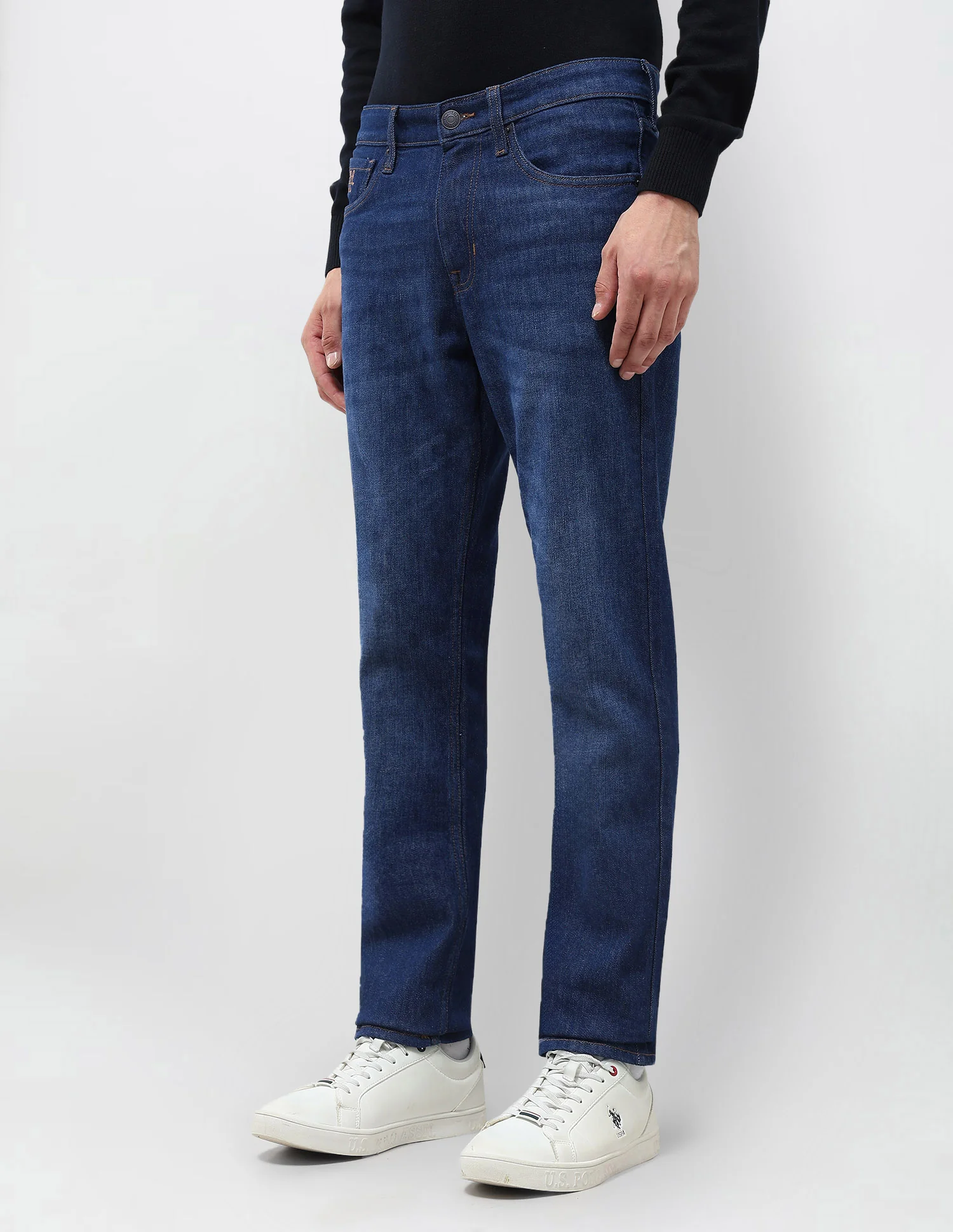 Brandon Slim Tapered Fit Whiskered Jeans - Image 4