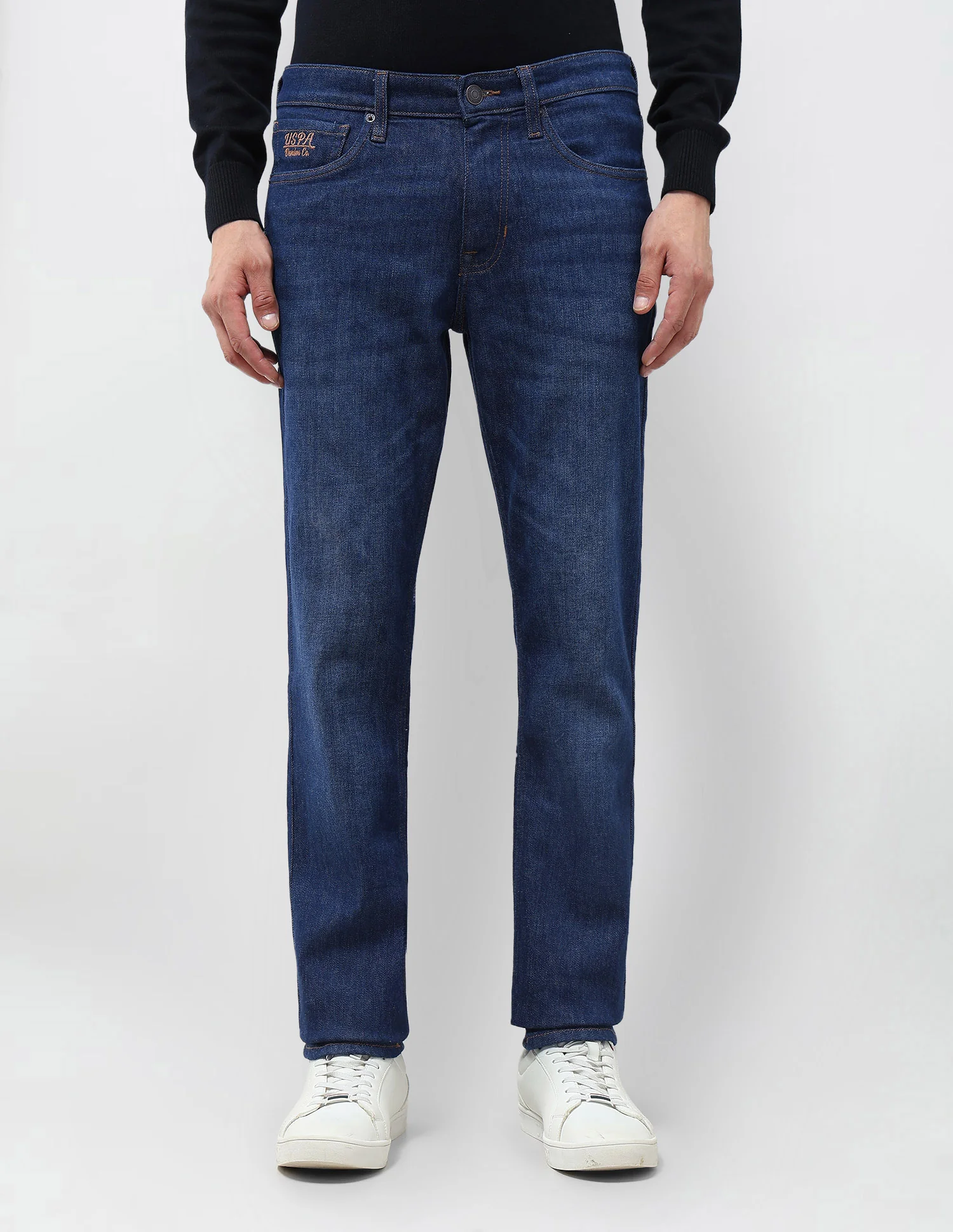 Brandon Slim Tapered Fit Whiskered Jeans - Image 6