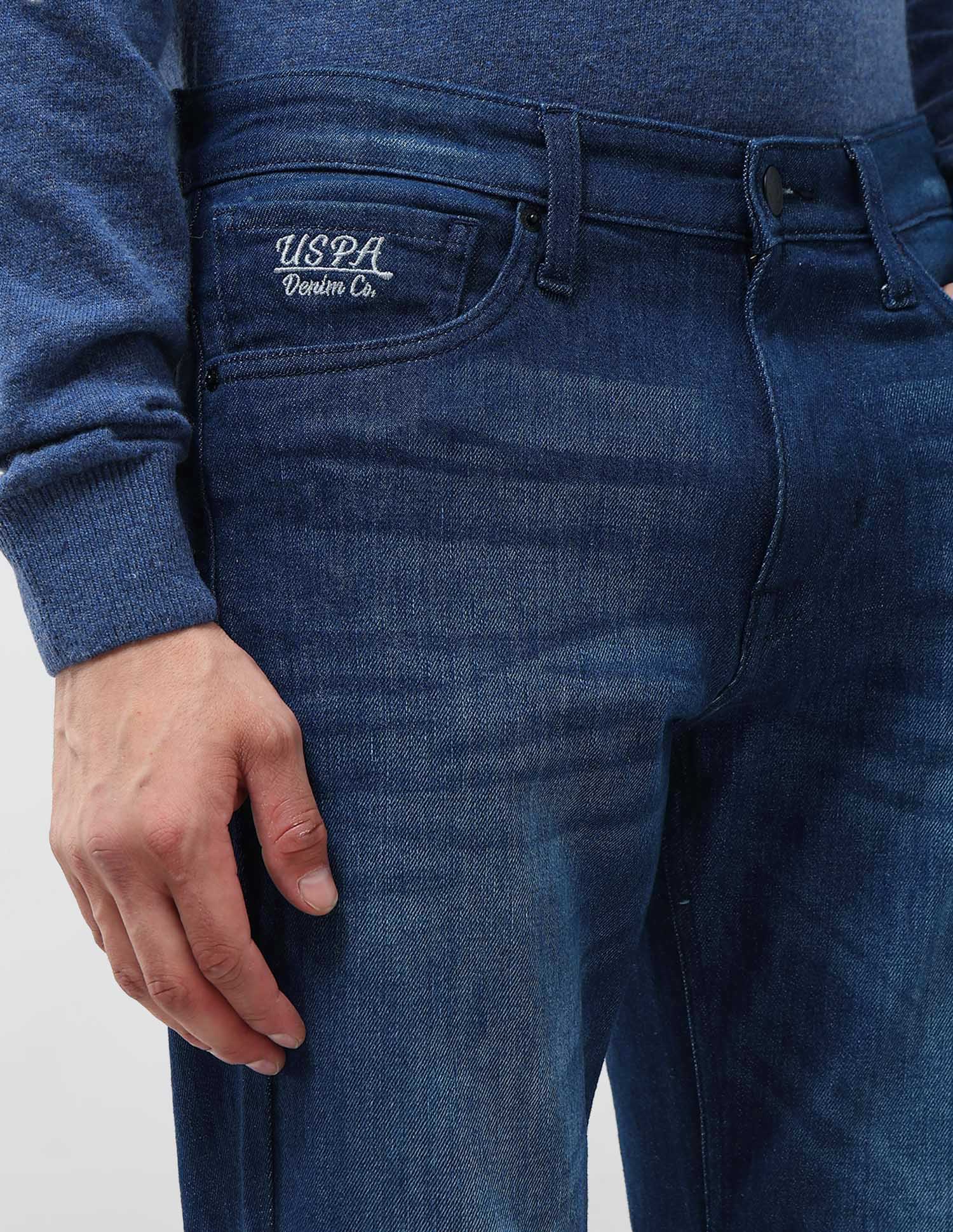 Brandon Slim Tapered Fit Whiskered Jeans - Image 7