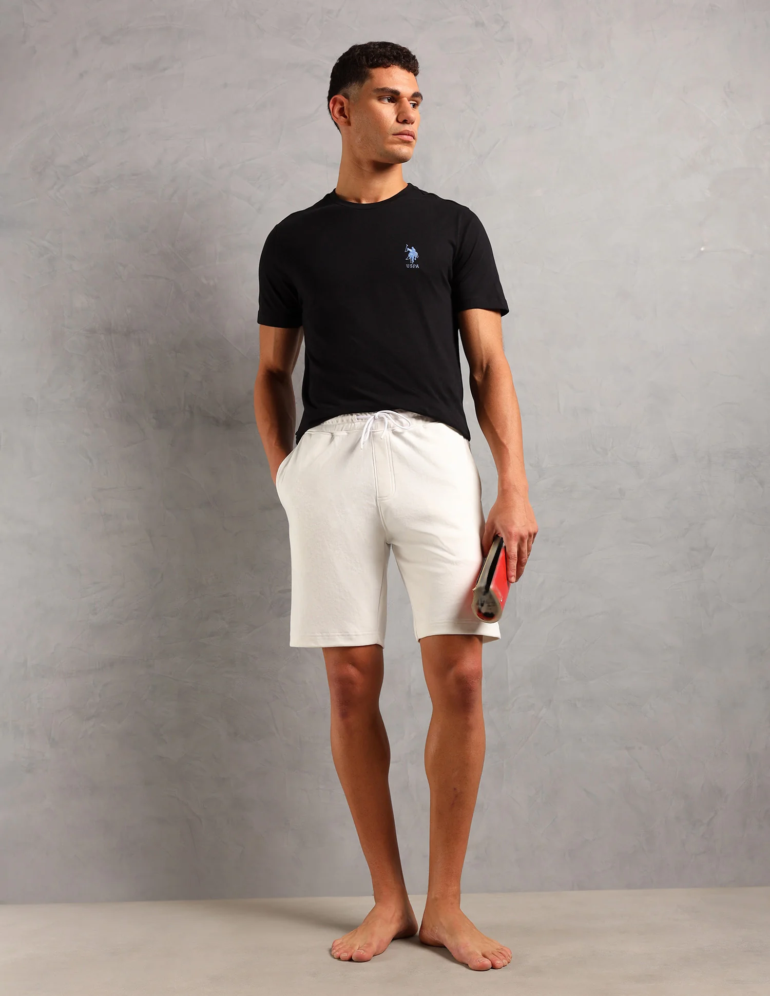 Breathable Cotton Solid OES08 Shorts - Pack Of 1 - Image 3