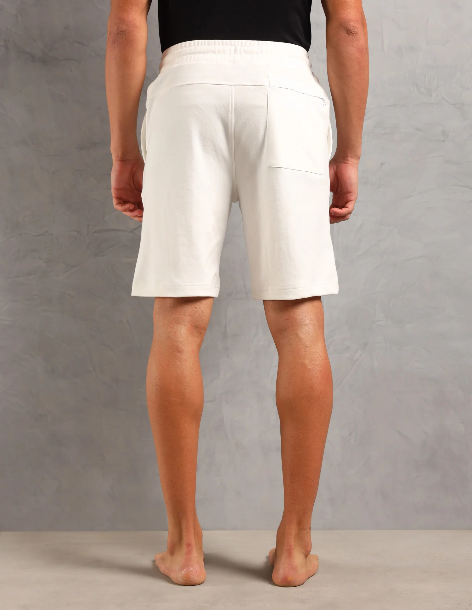 Breathable Cotton Solid OES08 Shorts - Pack Of 1 - Image 5
