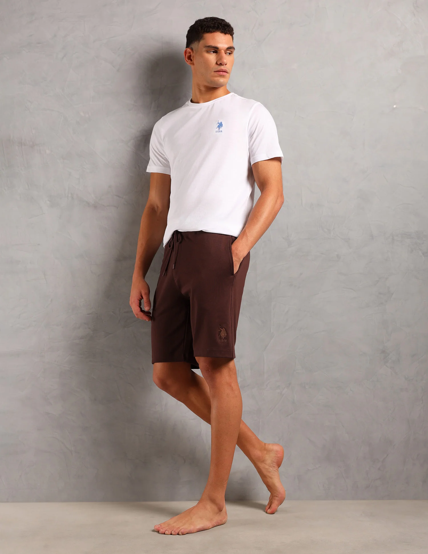 Breathable Cotton Solid OES08 Shorts - Pack Of 1 - Image 3