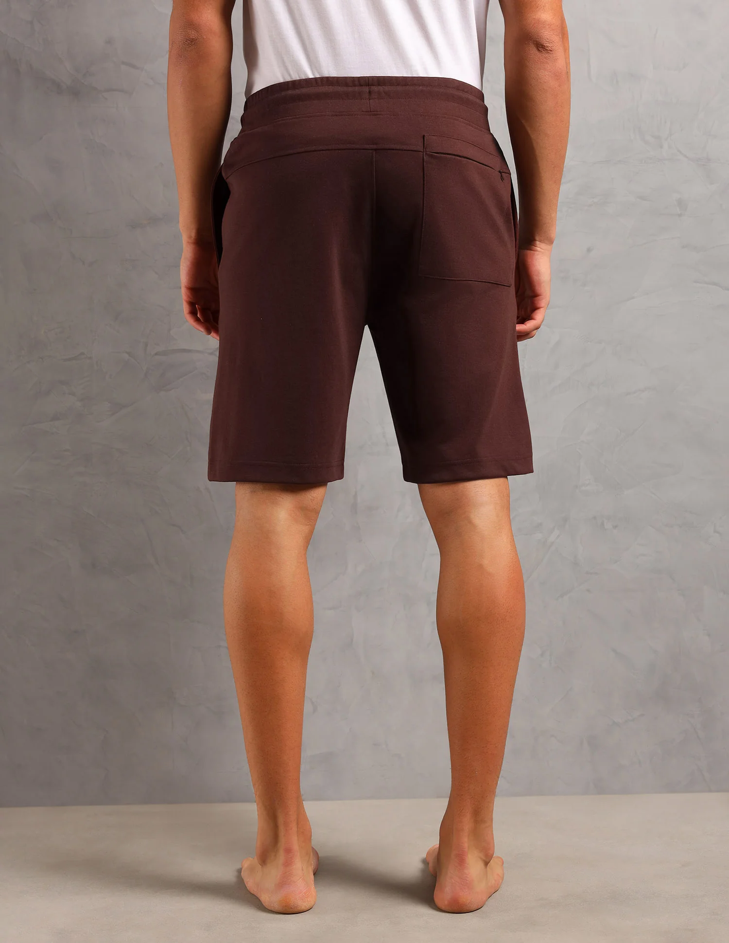 Breathable Cotton Solid OES08 Shorts - Pack Of 1 - Image 5
