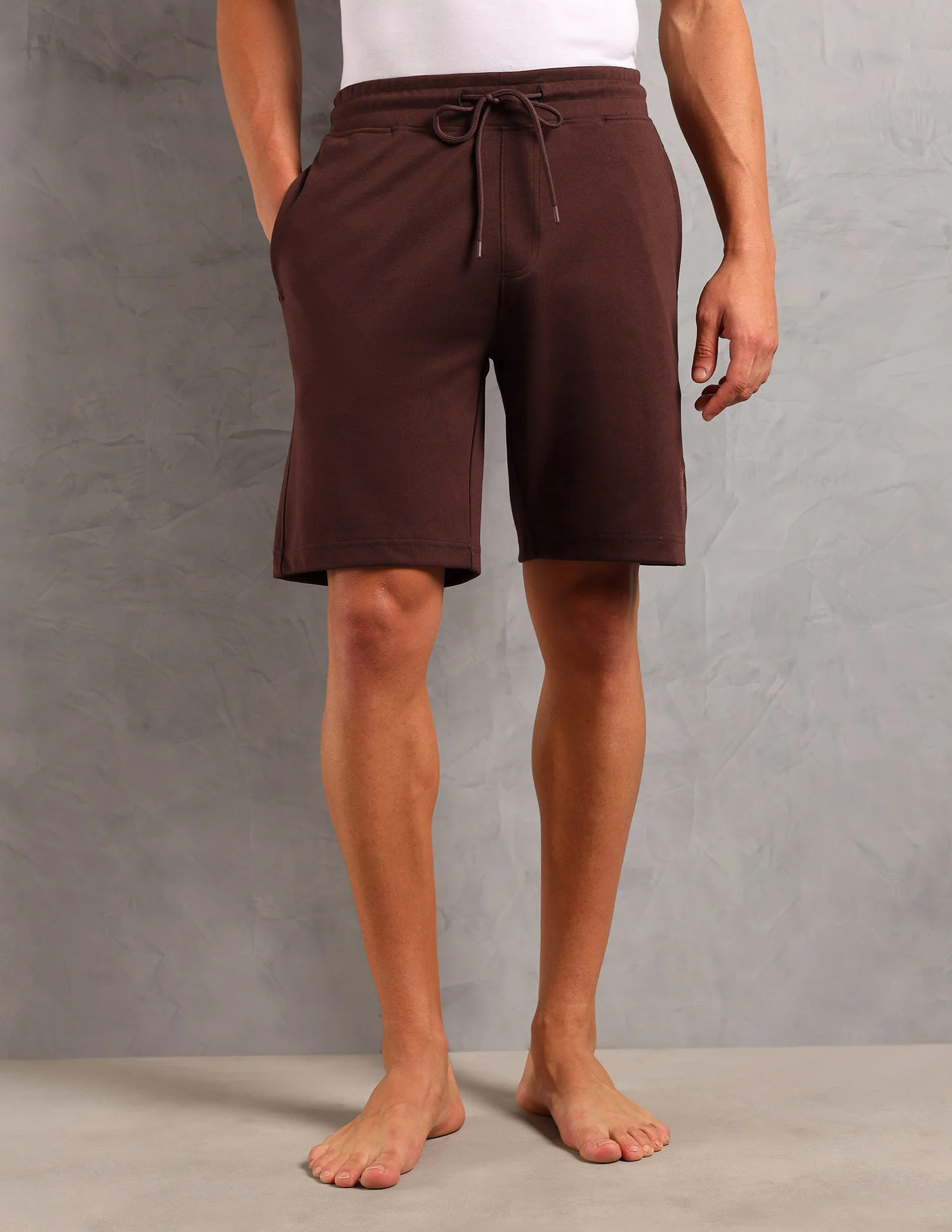 Breathable Cotton Solid OES08 Shorts - Pack Of 1 - Image 6
