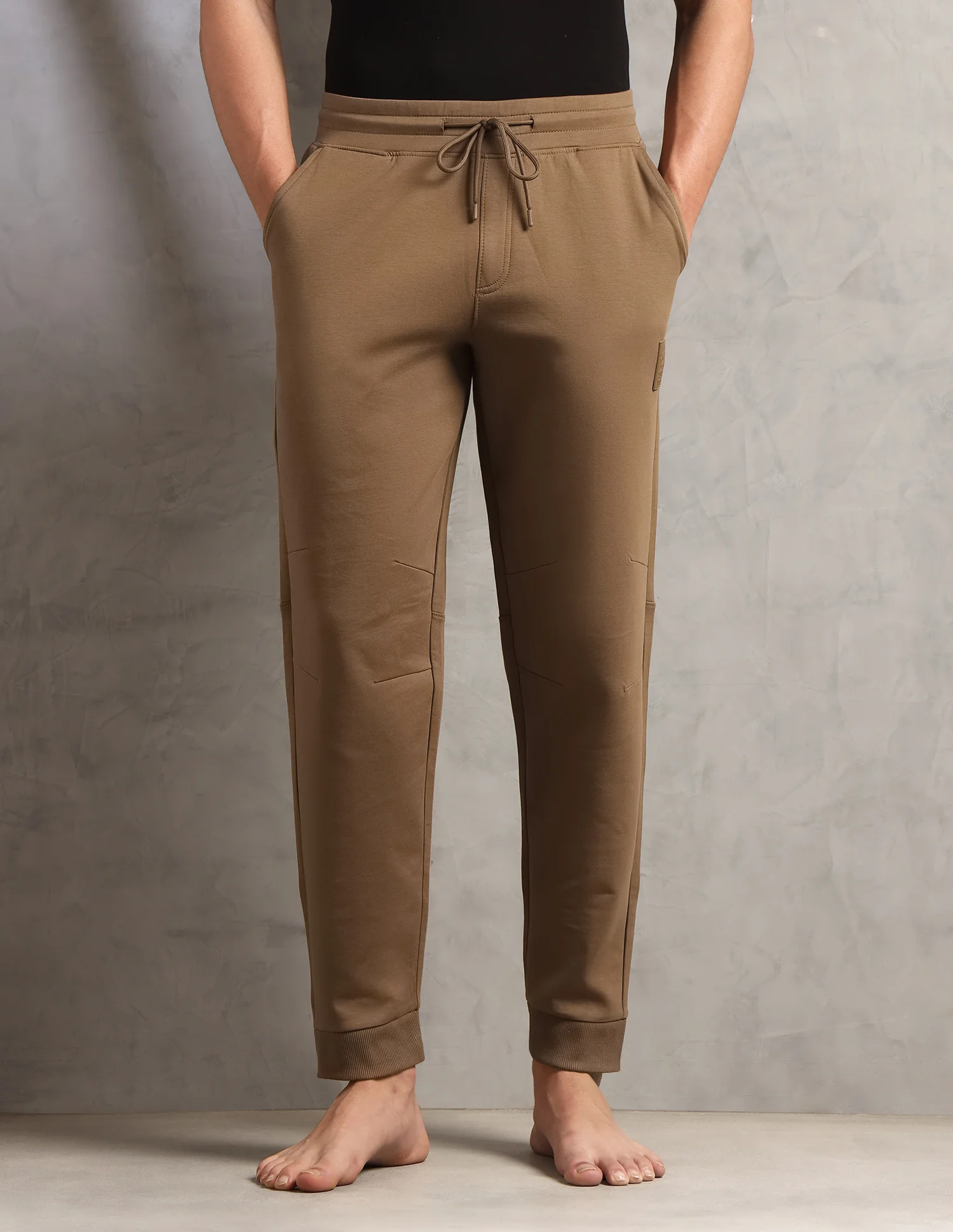 Breathable Mid Rise PJ001-PL Lounge Joggers - Pack Of 1 - Image 6