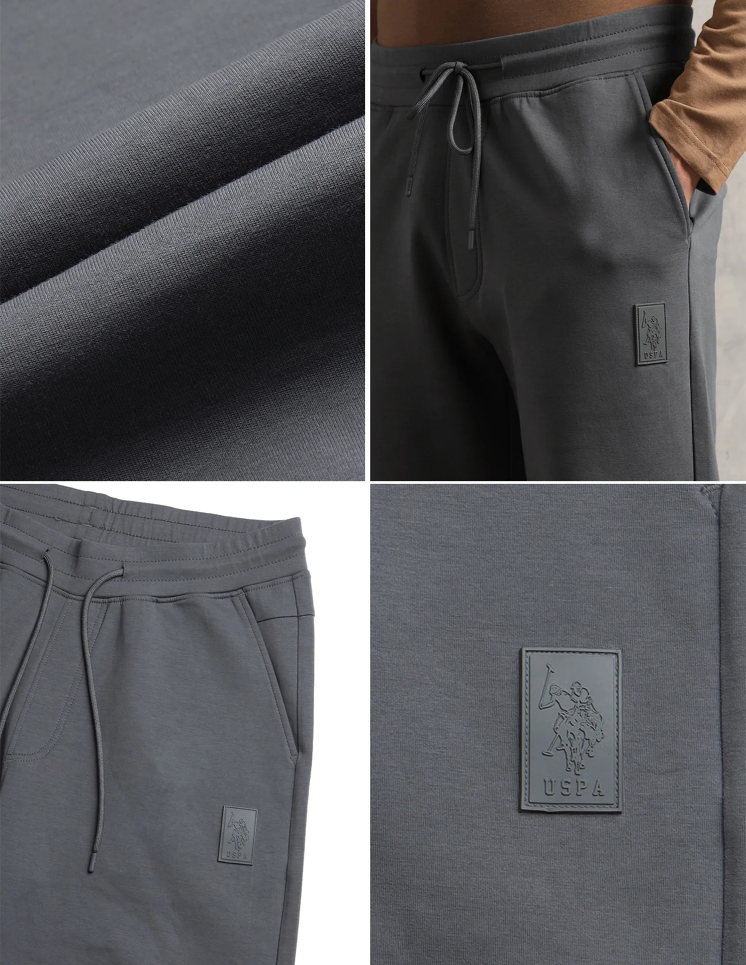 Breathable Mid Rise PJ001-PL Lounge Joggers - Pack Of 1 - Image 10