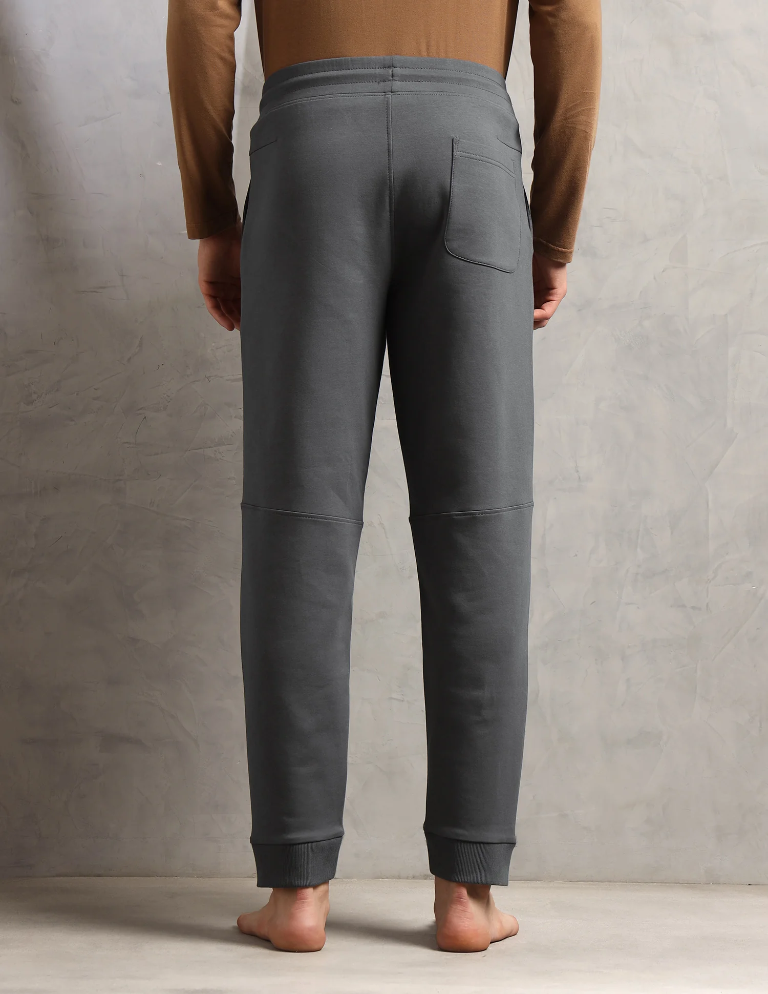 Breathable Mid Rise PJ001-PL Lounge Joggers - Pack Of 1 - Image 5