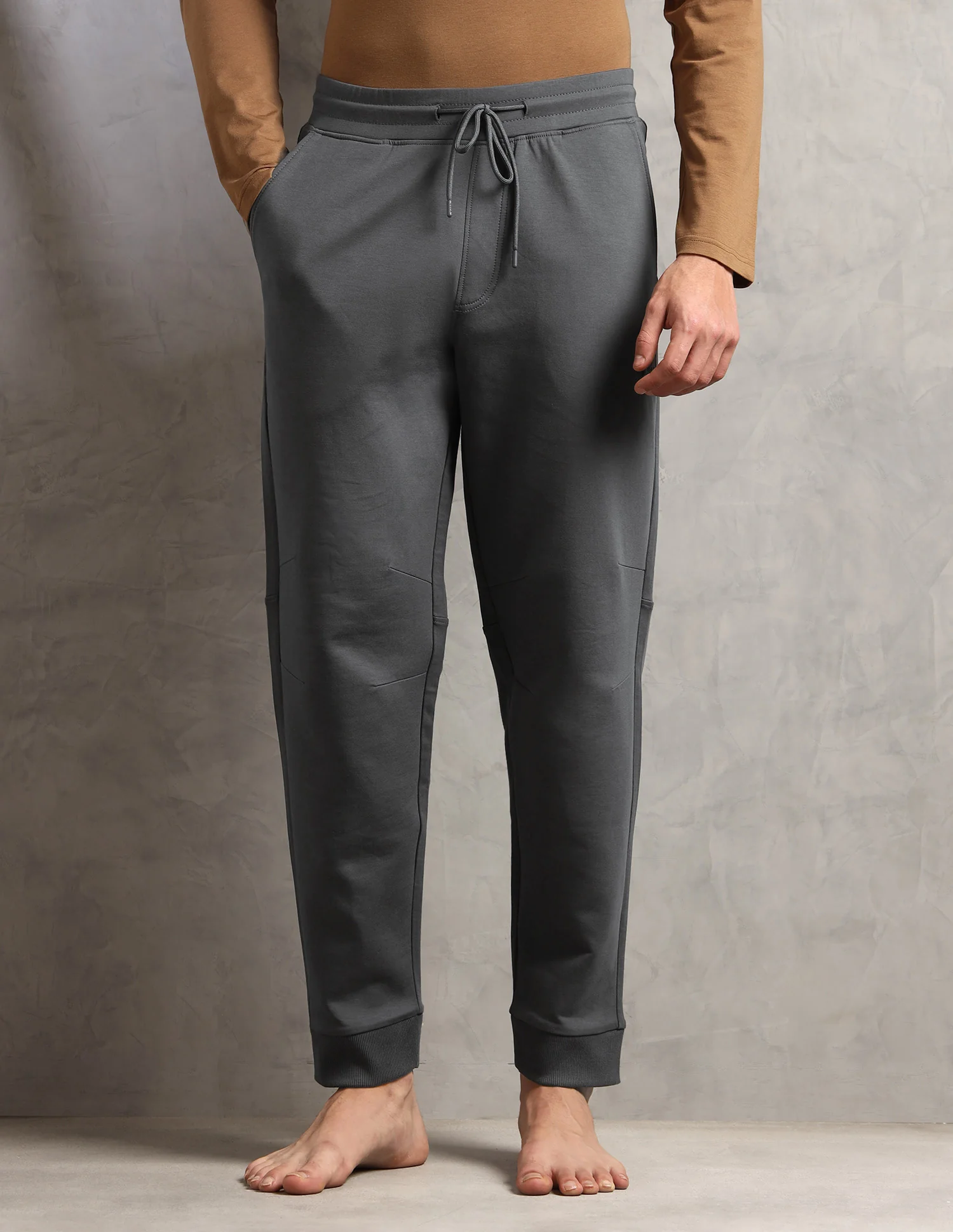 Breathable Mid Rise PJ001-PL Lounge Joggers - Pack Of 1 - Image 6
