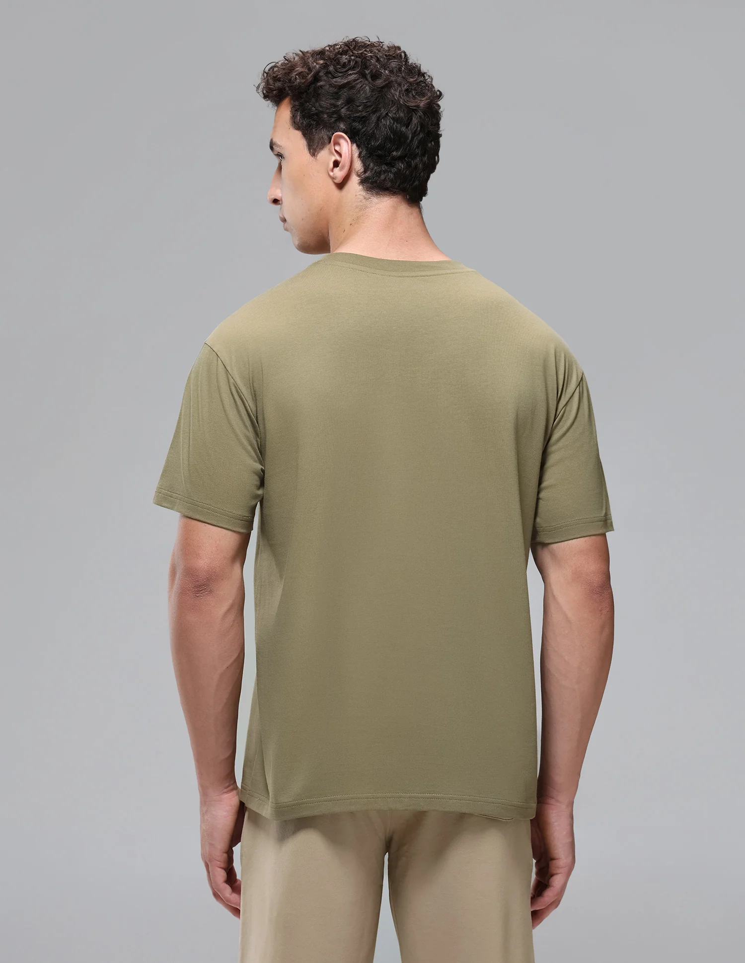 Breathable Regular Comfort Fit OEE15 Lounge T-Shirt - Image 5