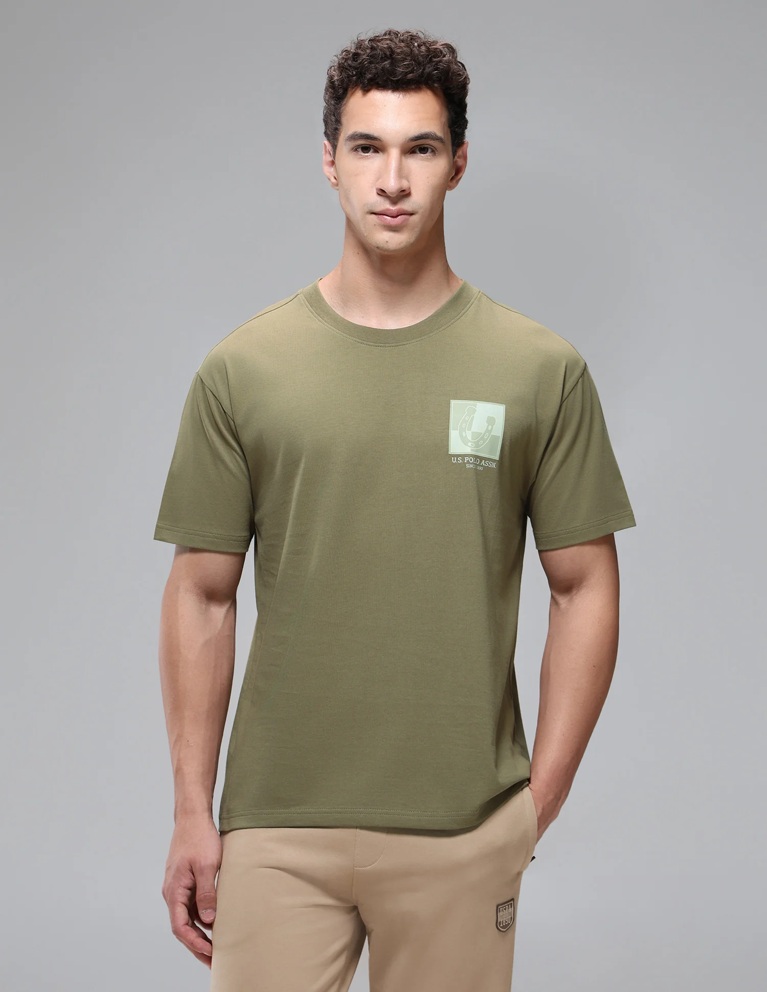 Breathable Regular Comfort Fit OEE15 Lounge T-Shirt - Image 6